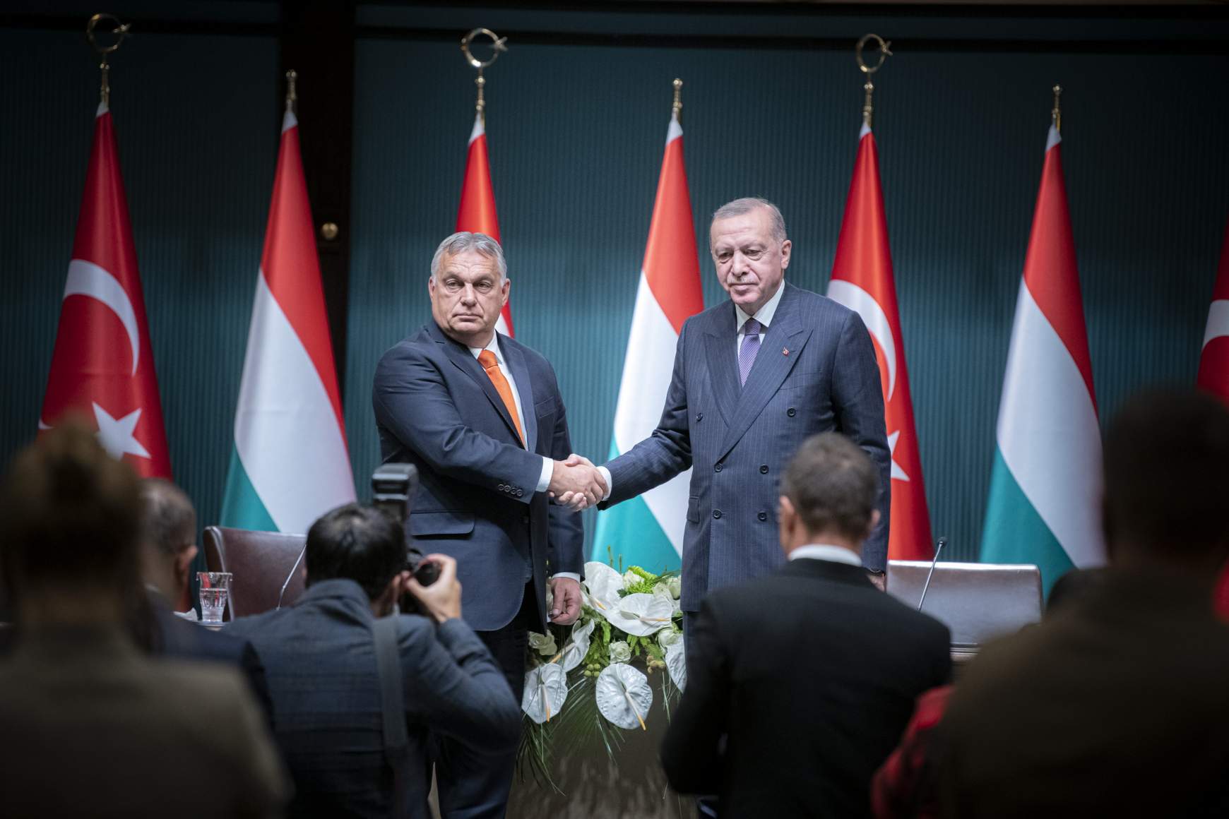 Orbán Viktor Ankarában