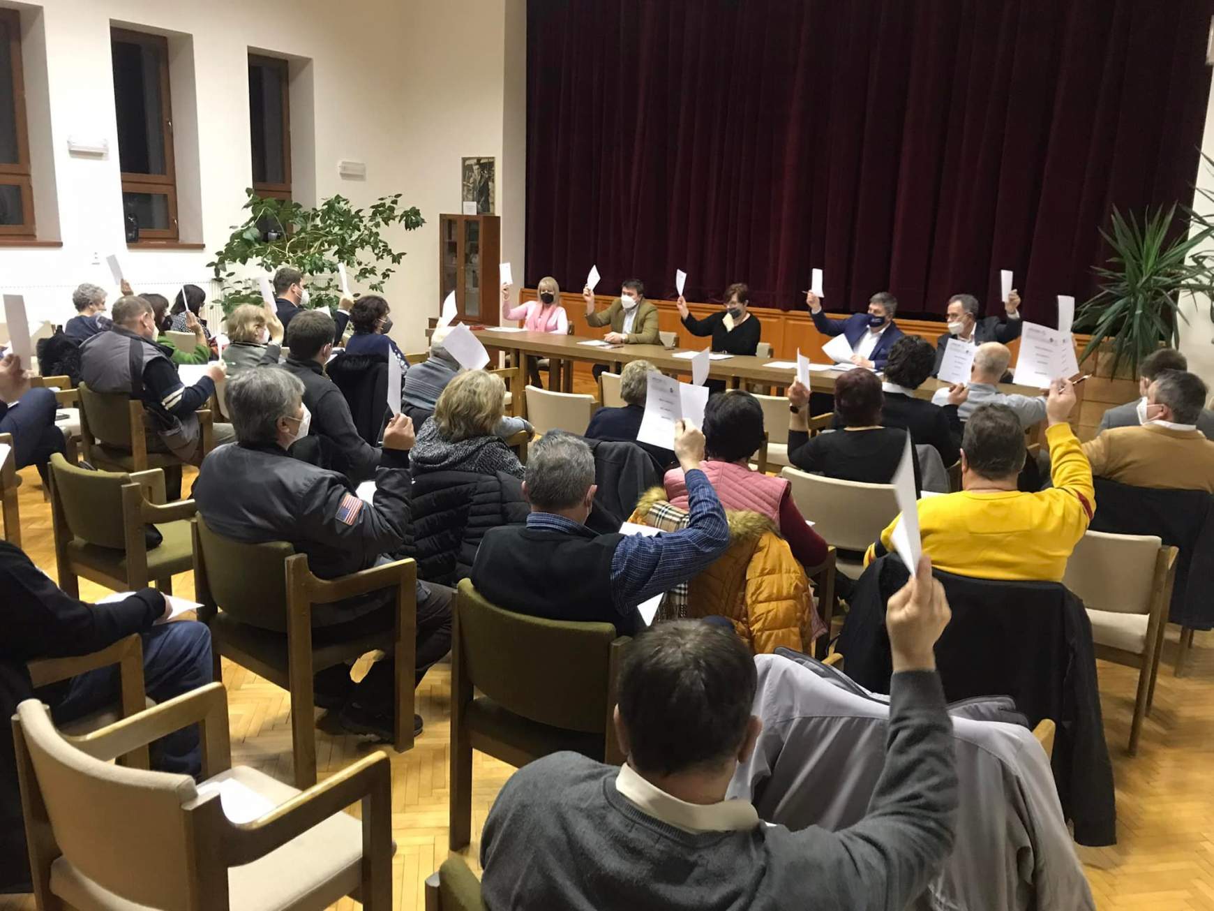 a lévai járási MKP platform tisztújítása