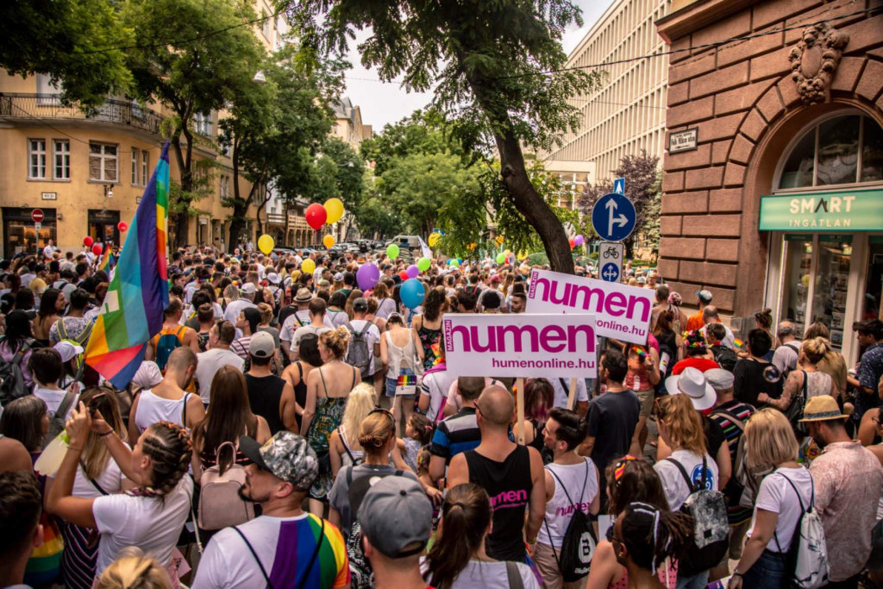 Pride felvonulás Budapesten