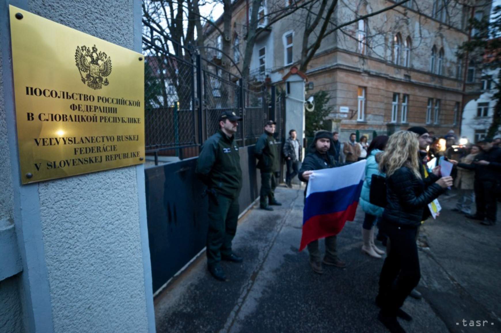 tiltakozás orosz nagykövetség