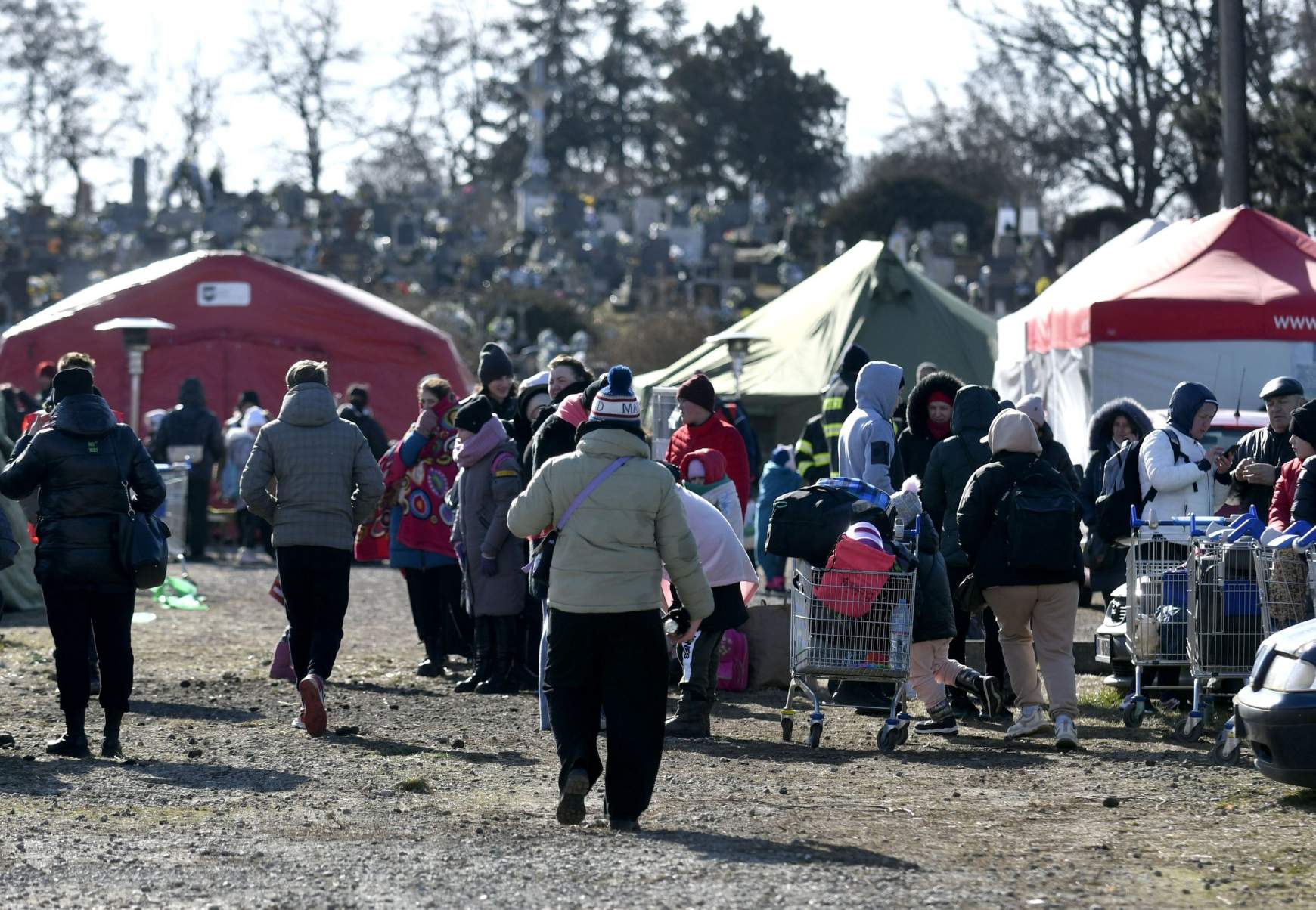 ukrán menekültek, Nagyszelmenc