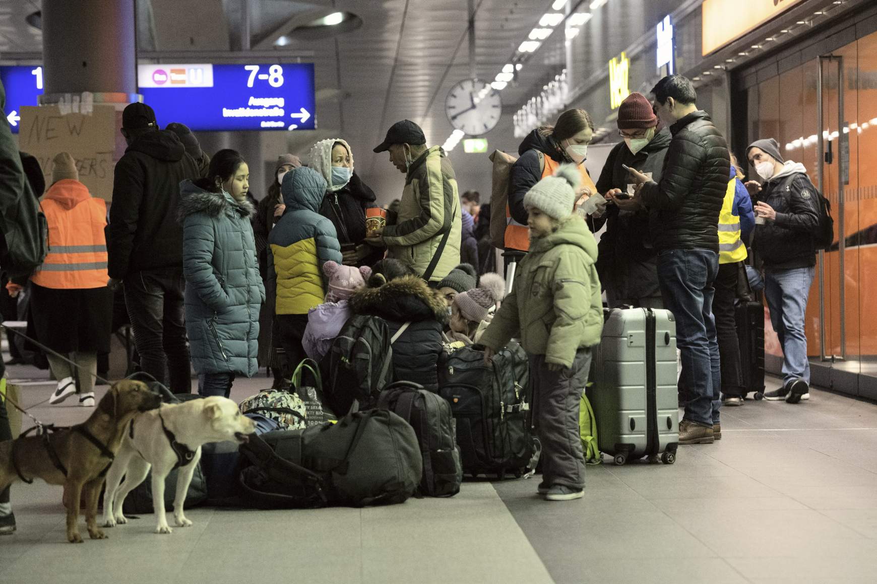 Németországba eddig 5300 ukrajnai menekült érkezett
