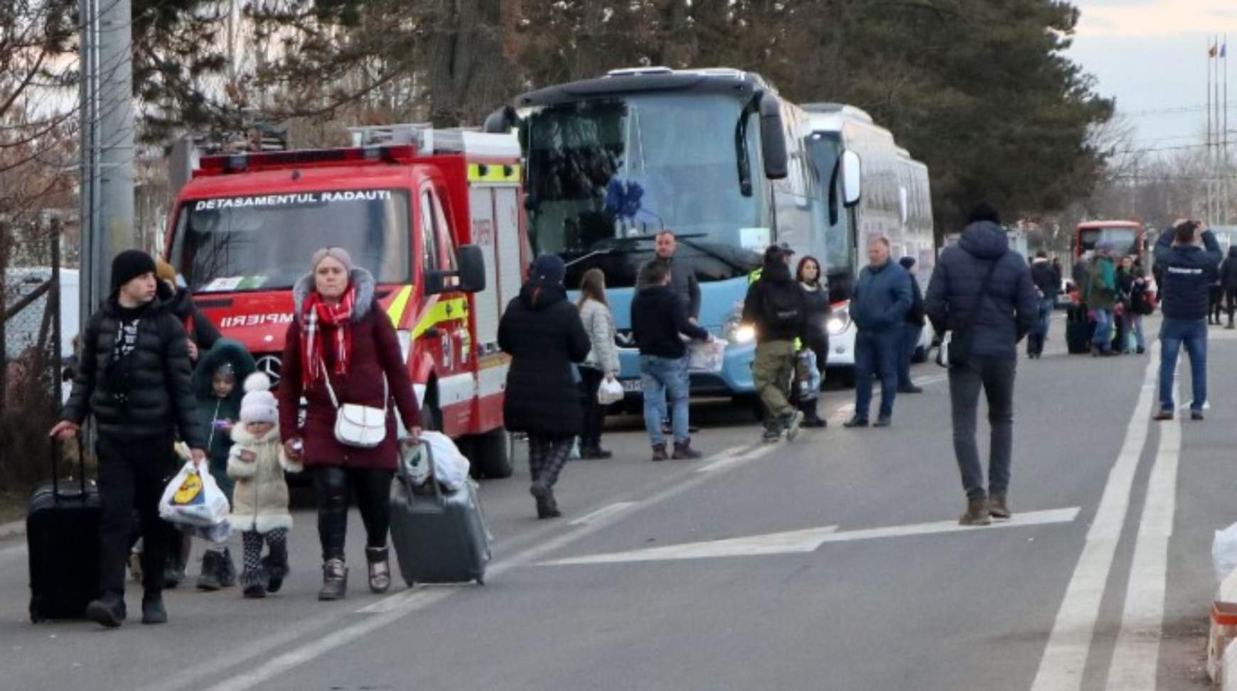 Menekülők Románia felé