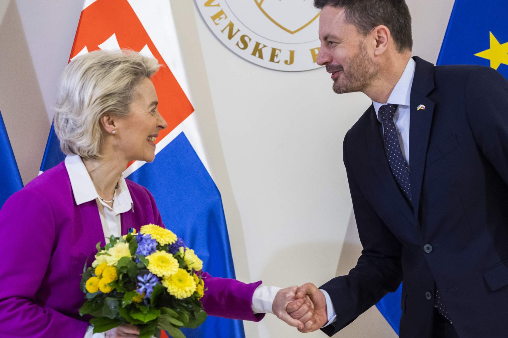 Ursula von der Leyen és Eduard Heger