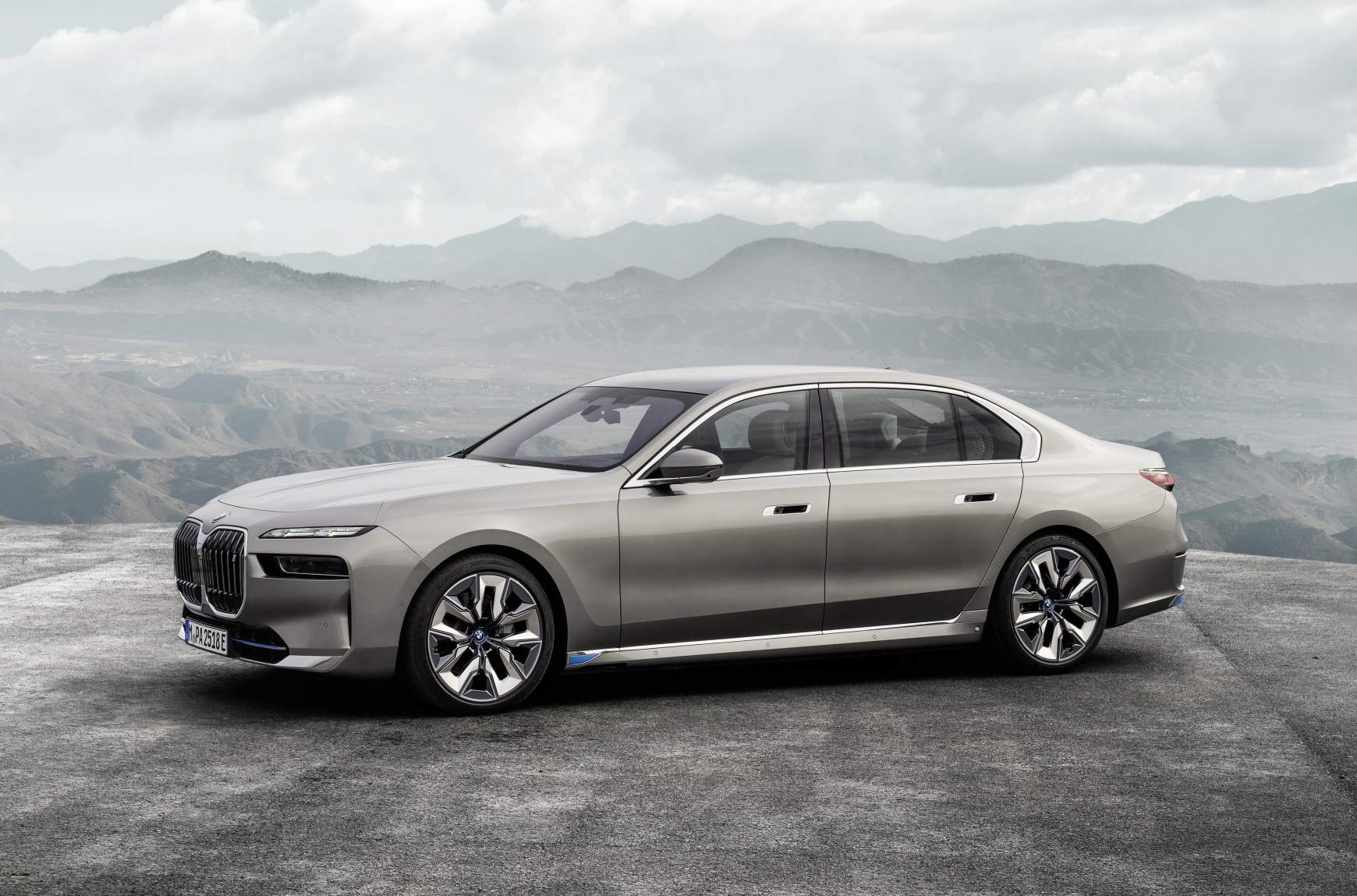 BMW tesztautó