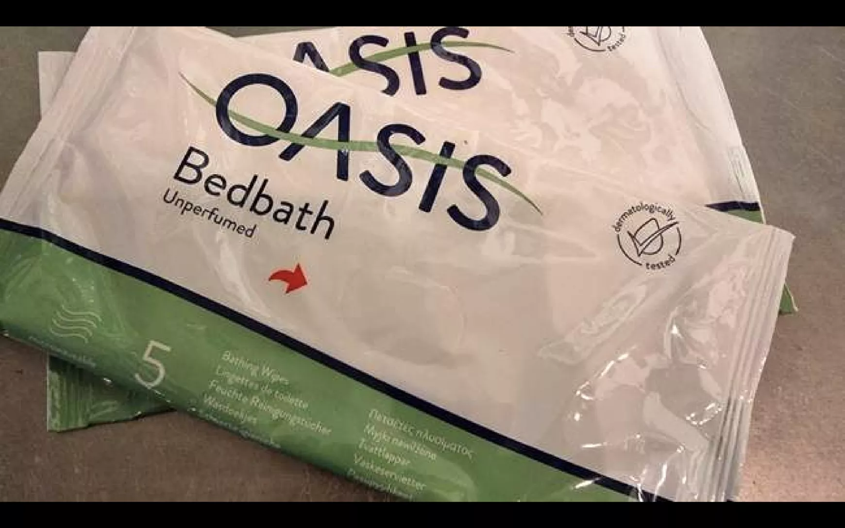 Oasis törlőkendő