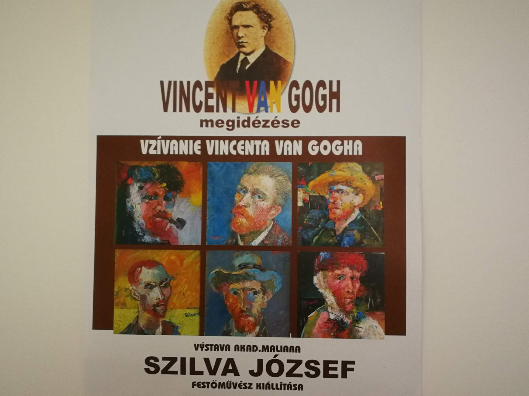 Vincent van Gogh megidézése – Szilva József festőművész kiállítása a komáromi PLATZ Galériában 