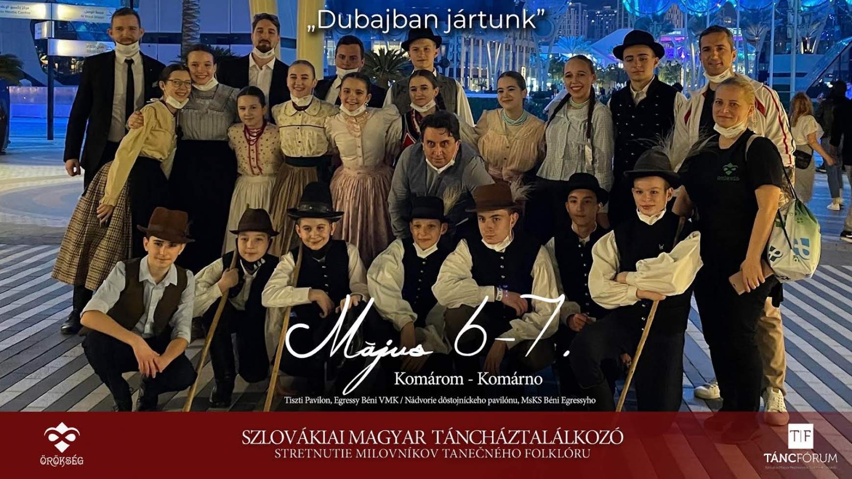 Szlovákiai Magyar Táncháztalálkozó Komáromban: „Ez itt az érték hétvégéje!“