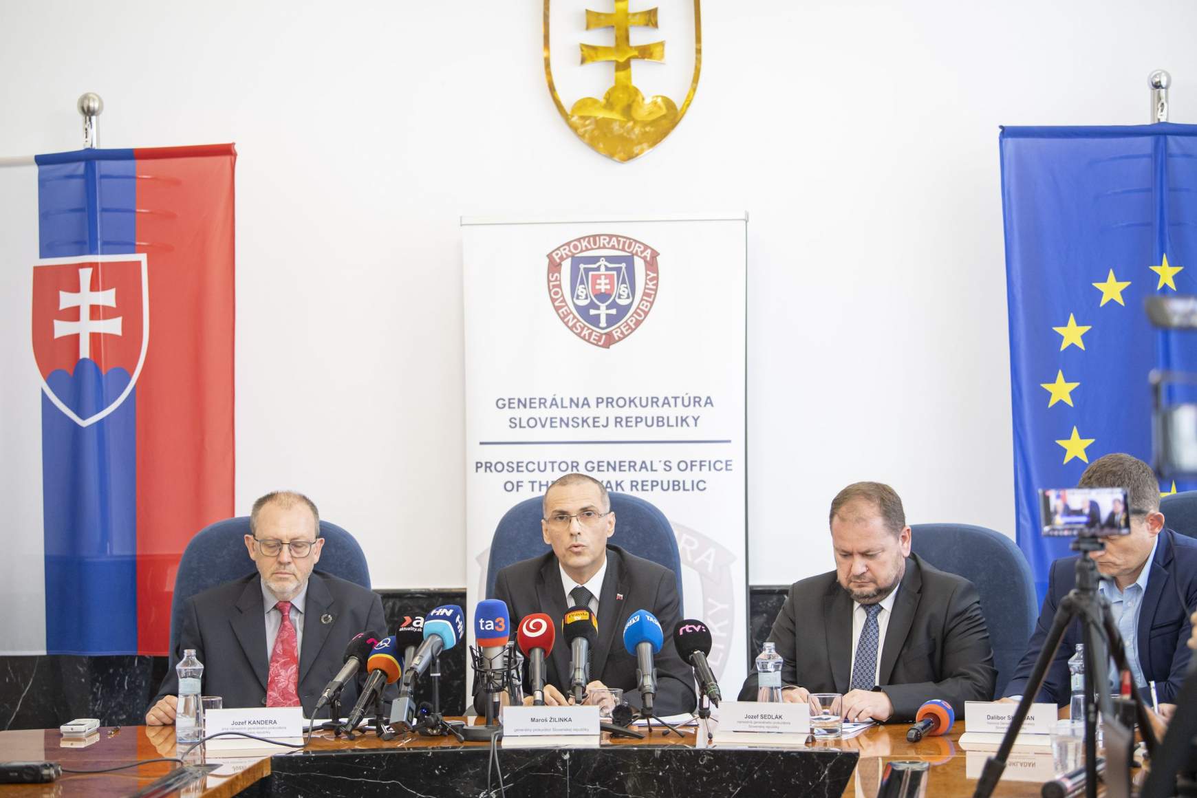 2022-06-07 főügyészség Jozef Kandera Maroš Žilinka Jozef Sedlák