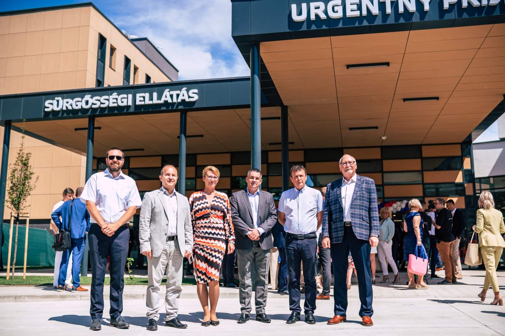 A Monostori-híd átadása óta a komáromi régió legnagyobb beruházása: átadták a kórház új sürgősségi betegellátó központját
