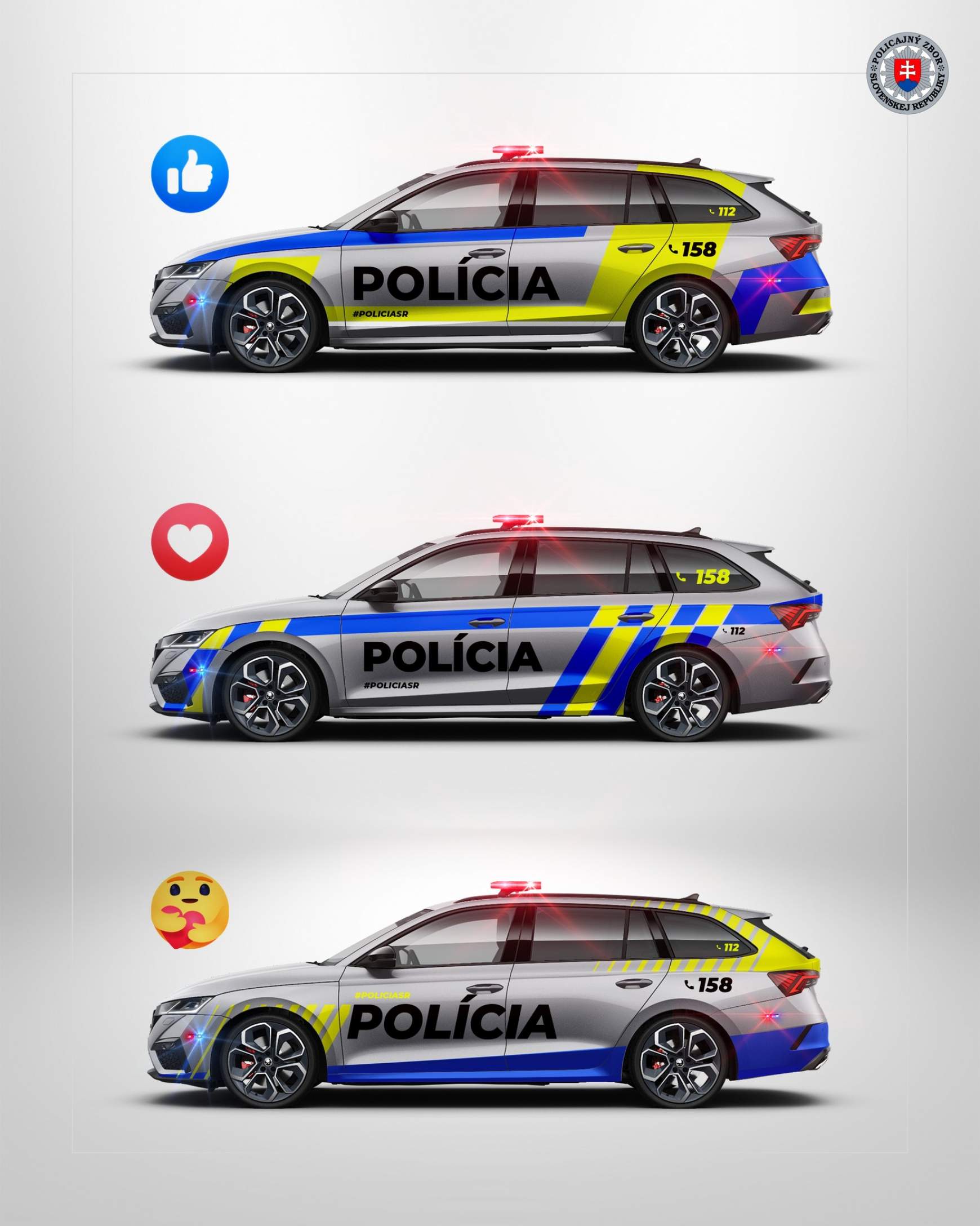 új rendőrautók
