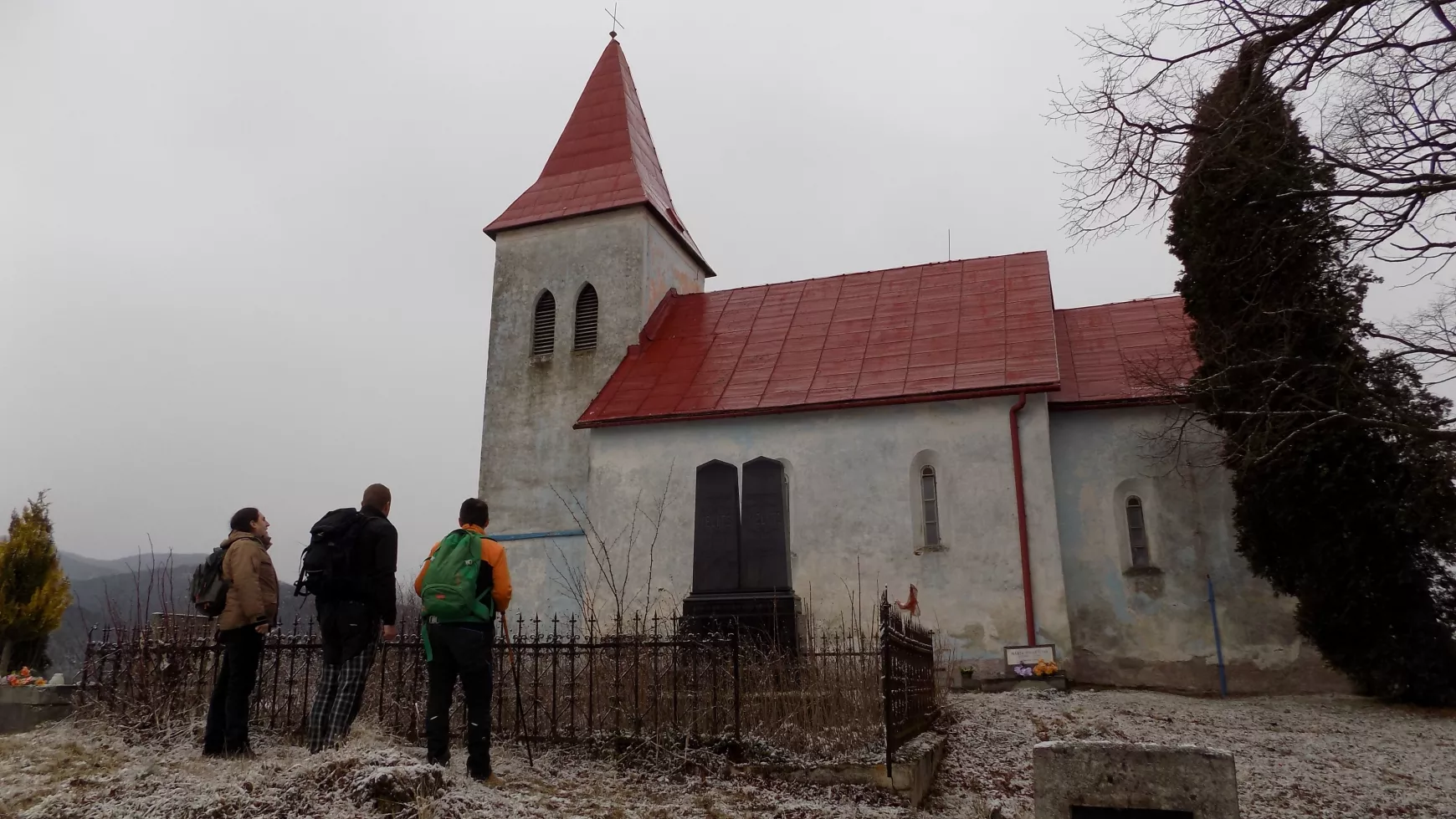 Turócábrahámfalva ősi temploma