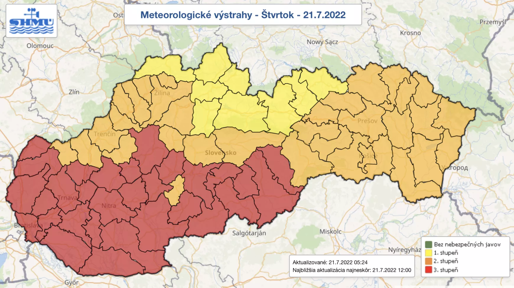 meteorológiai riasztás