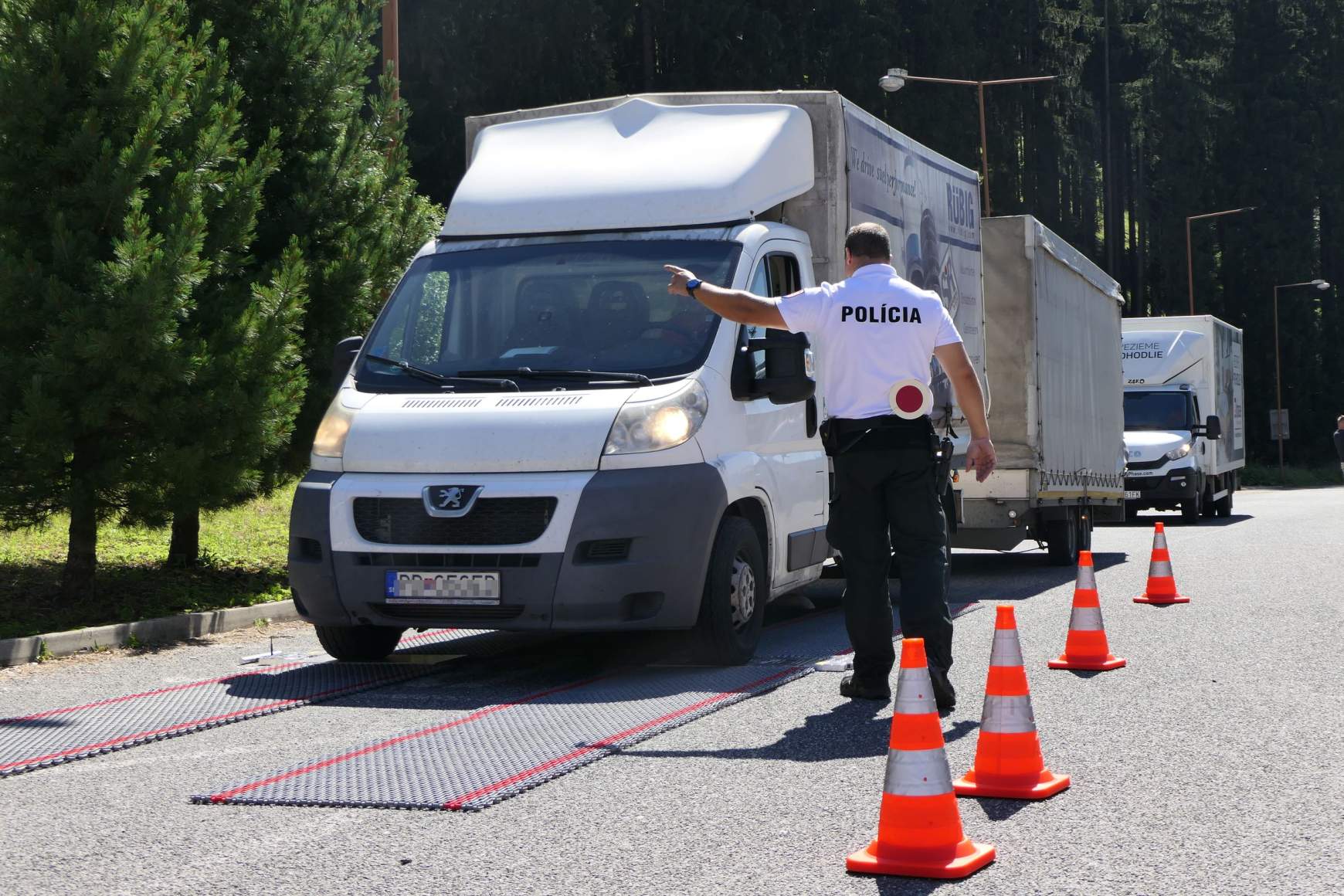 rendőri akció, közúti ellenőrzés