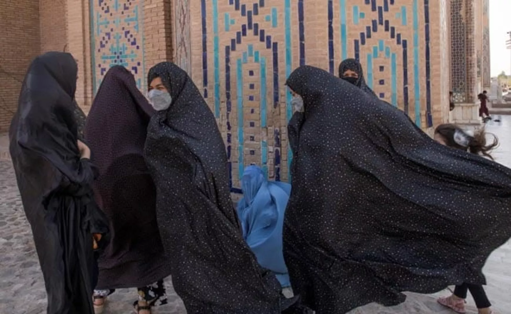 Afgán nők a tálib fordulat után
