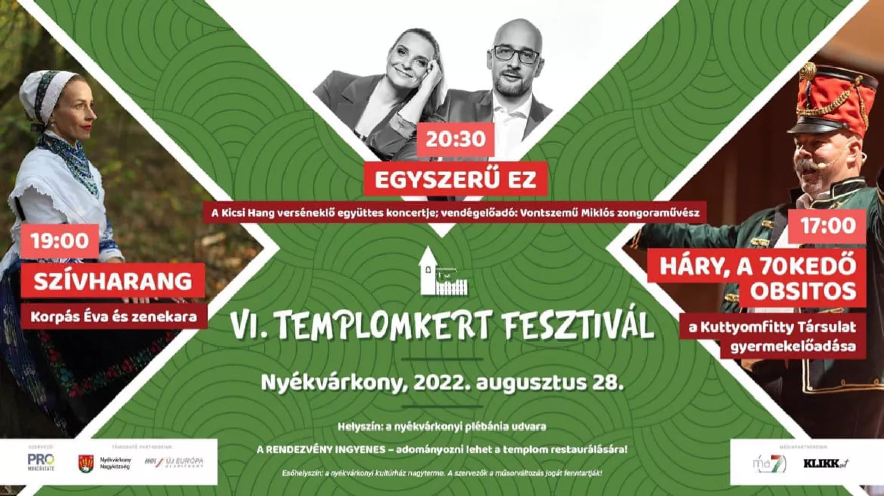VI. templomkert-feszt