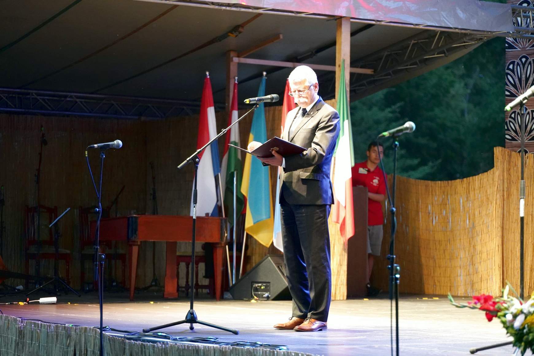 Kövér László ünnepi beszédet mond az 56. Országos Népművészeti Fesztivál megnyitóján