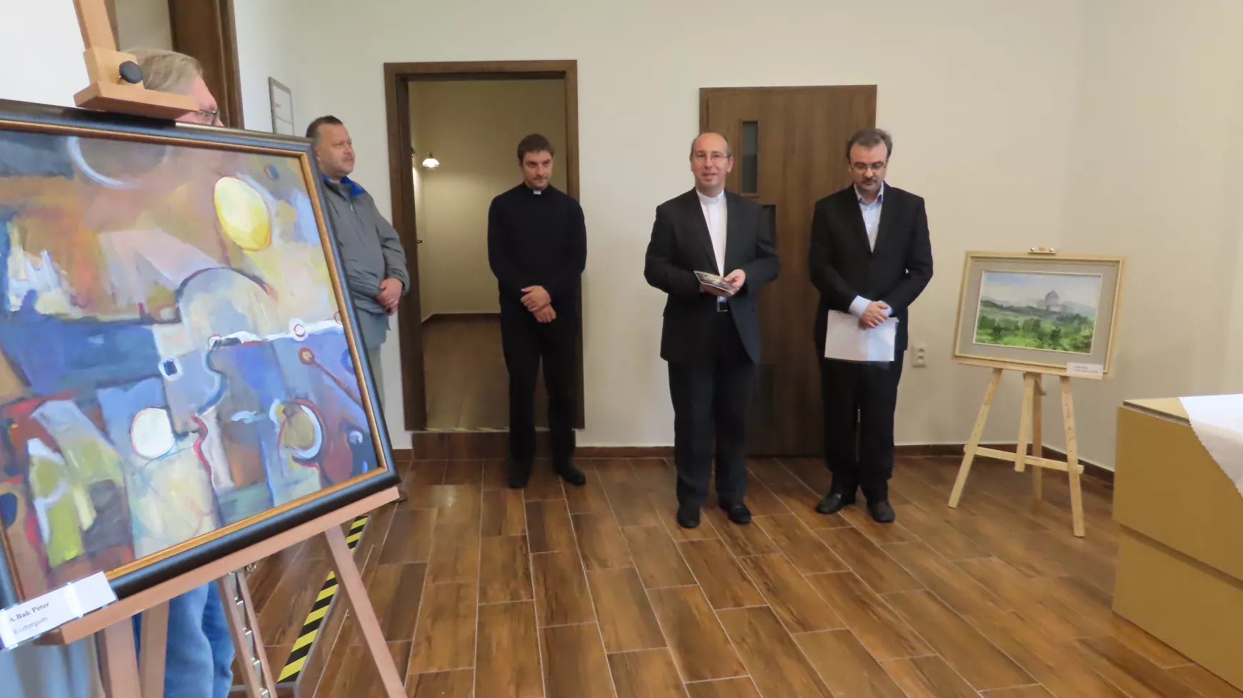 szakrális kiállítás Párkány