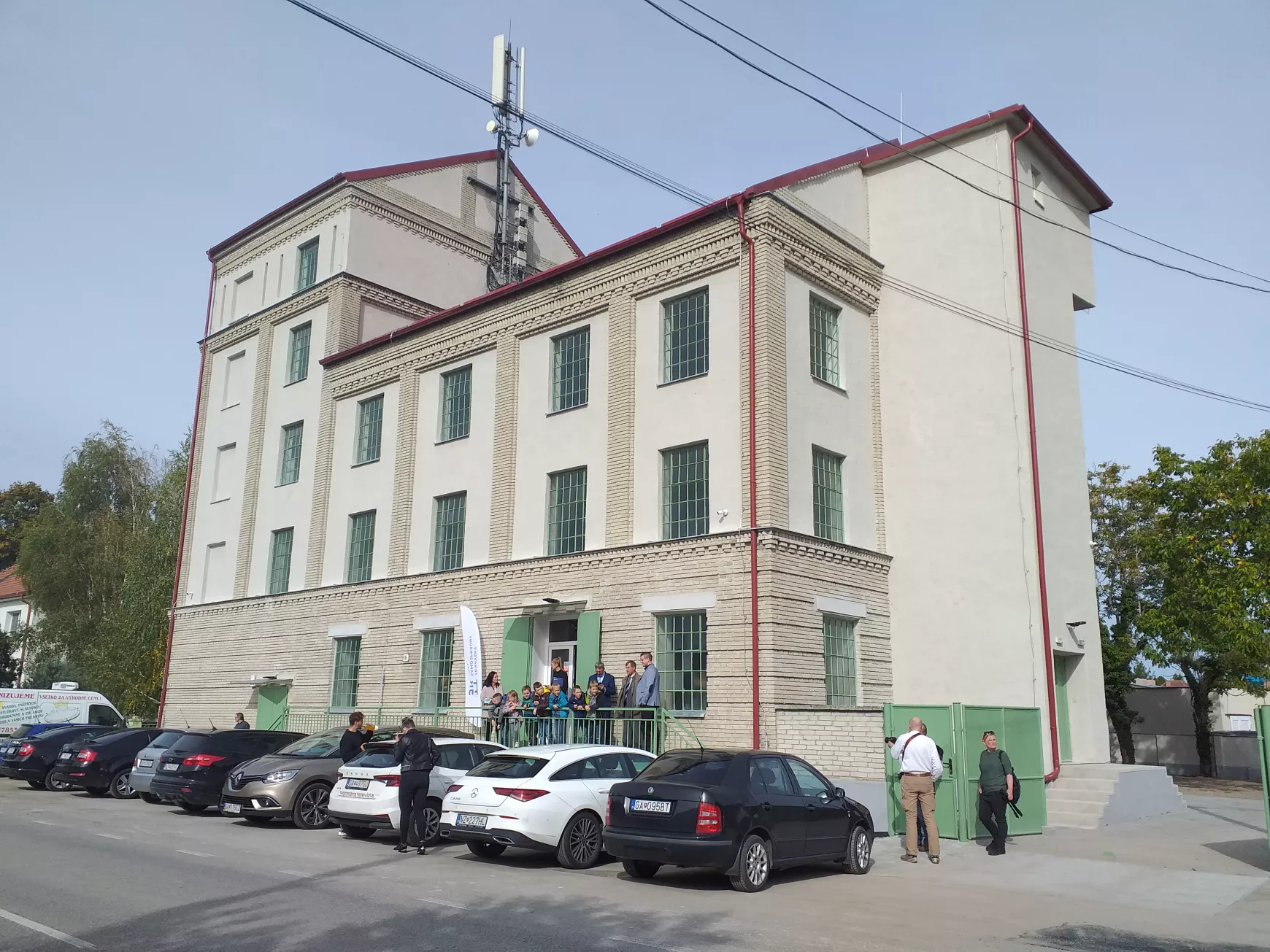 Alsószeli felújított gőzmalom