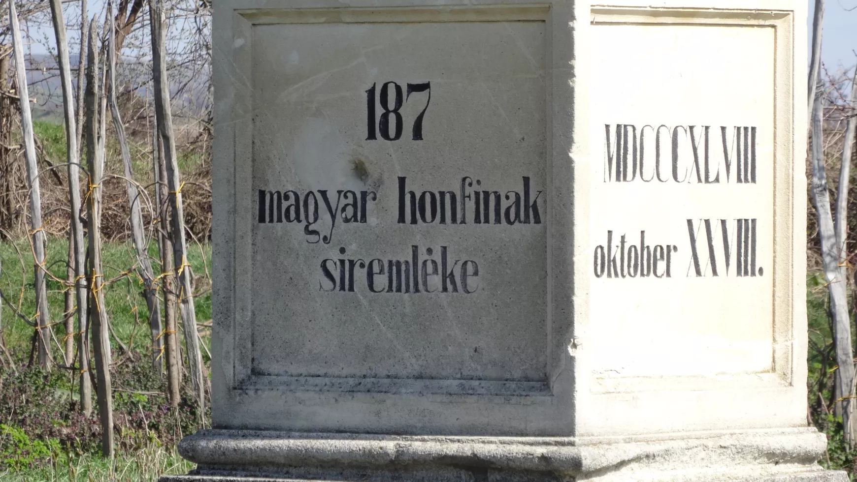 A magyarigeni emlékmű
