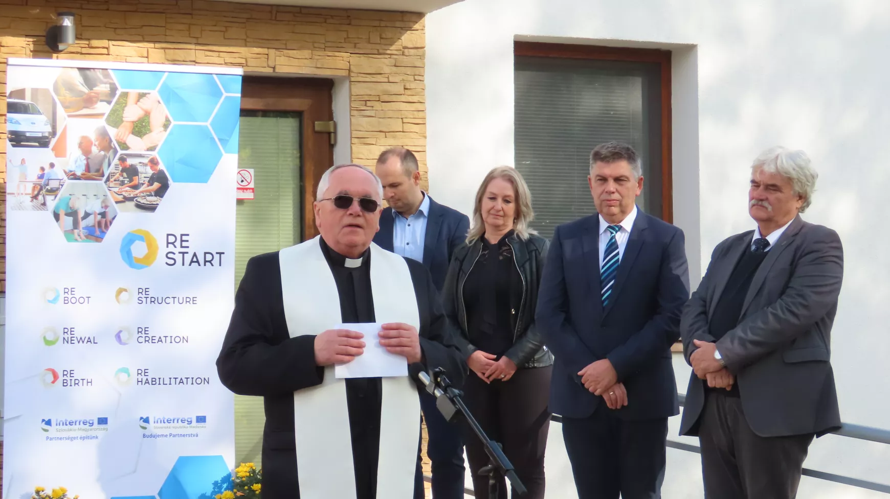 Idősotthon átadó Szalka