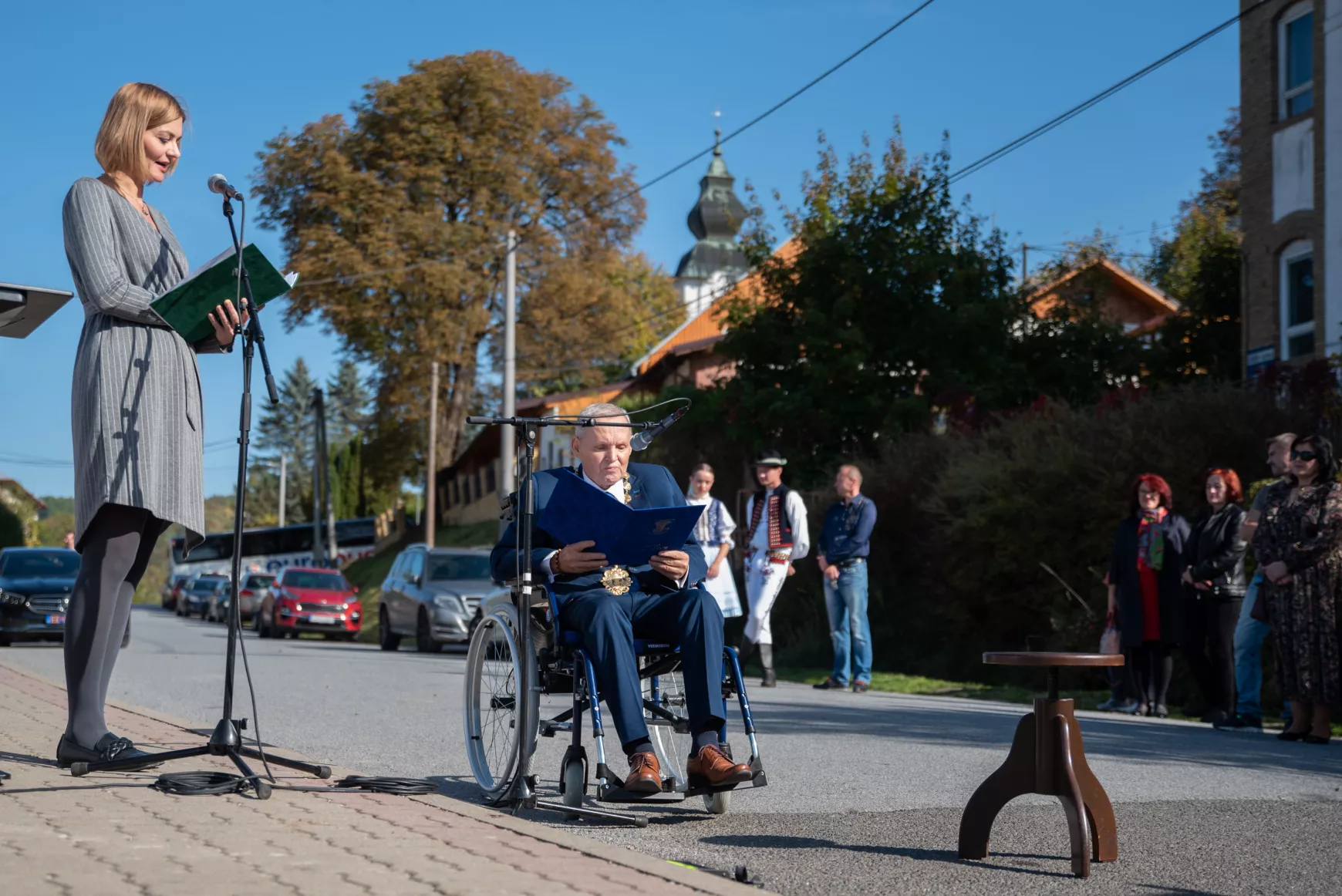 2022-10-08 Girált, I. világháborús emlékmű, girálti kőoroszlán, szobor