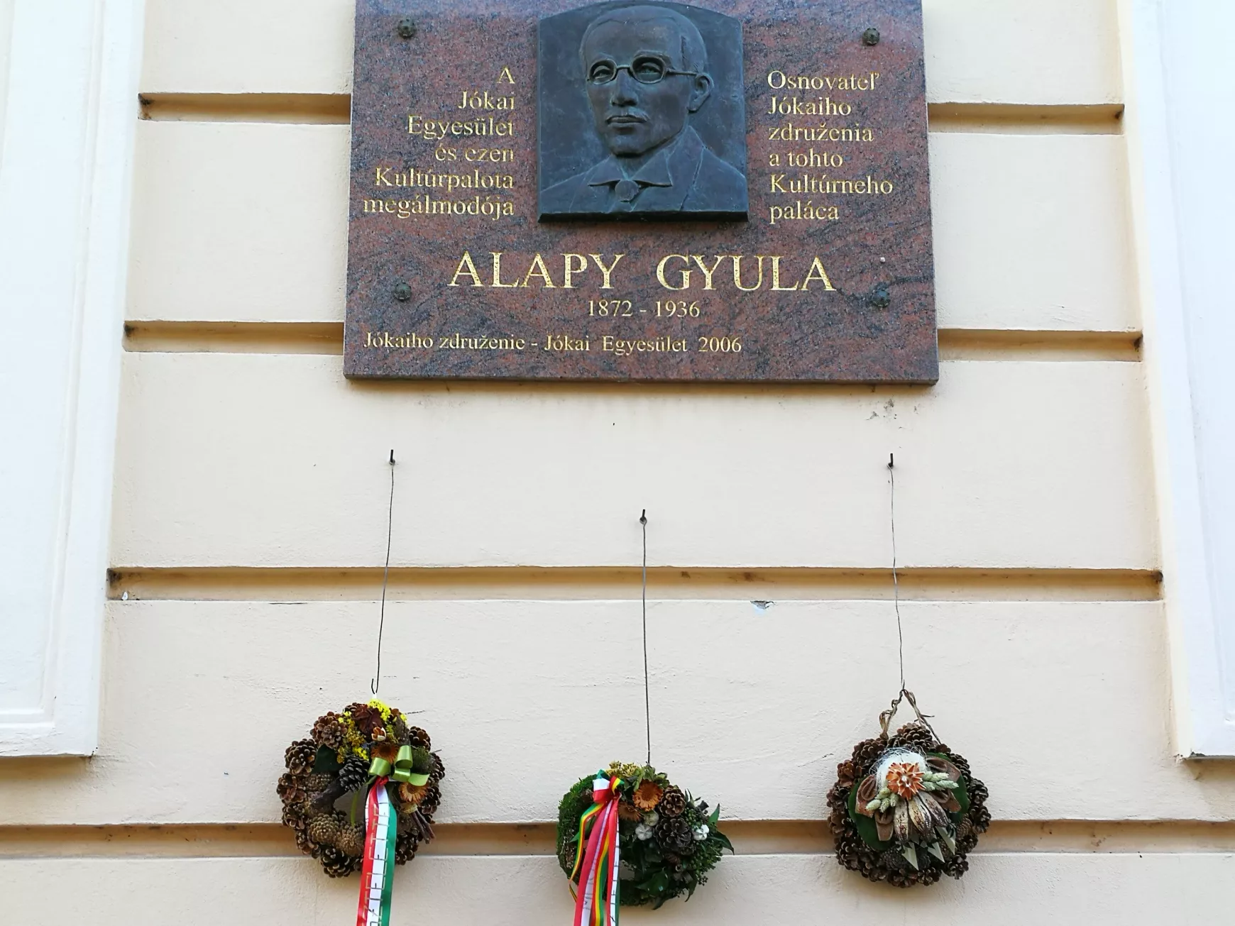 Alapy Gyulára emlékeztünk: „ Komárom kulturális életét országos rangra emelte...“