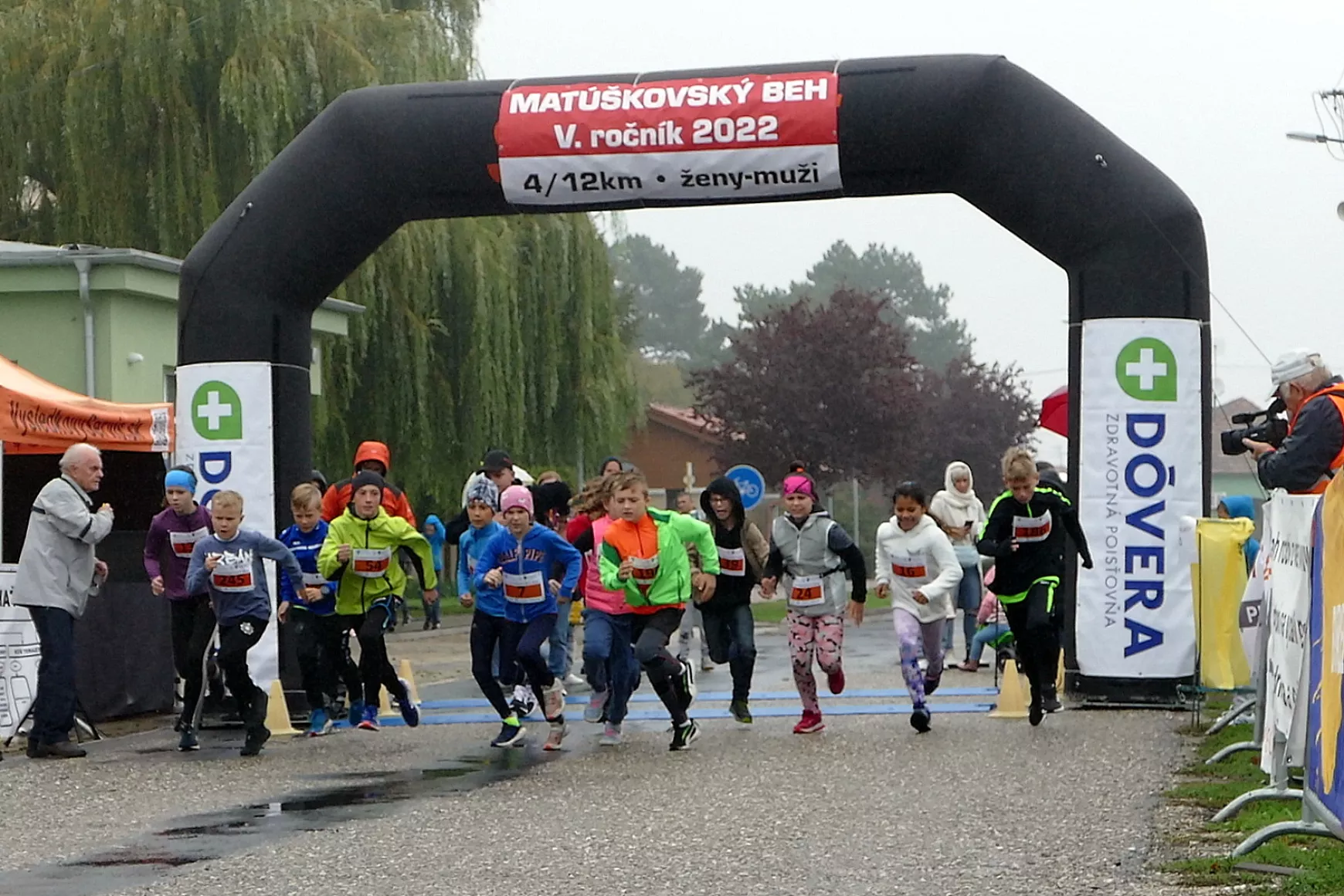 A 9-12 éves kategória versenyzői