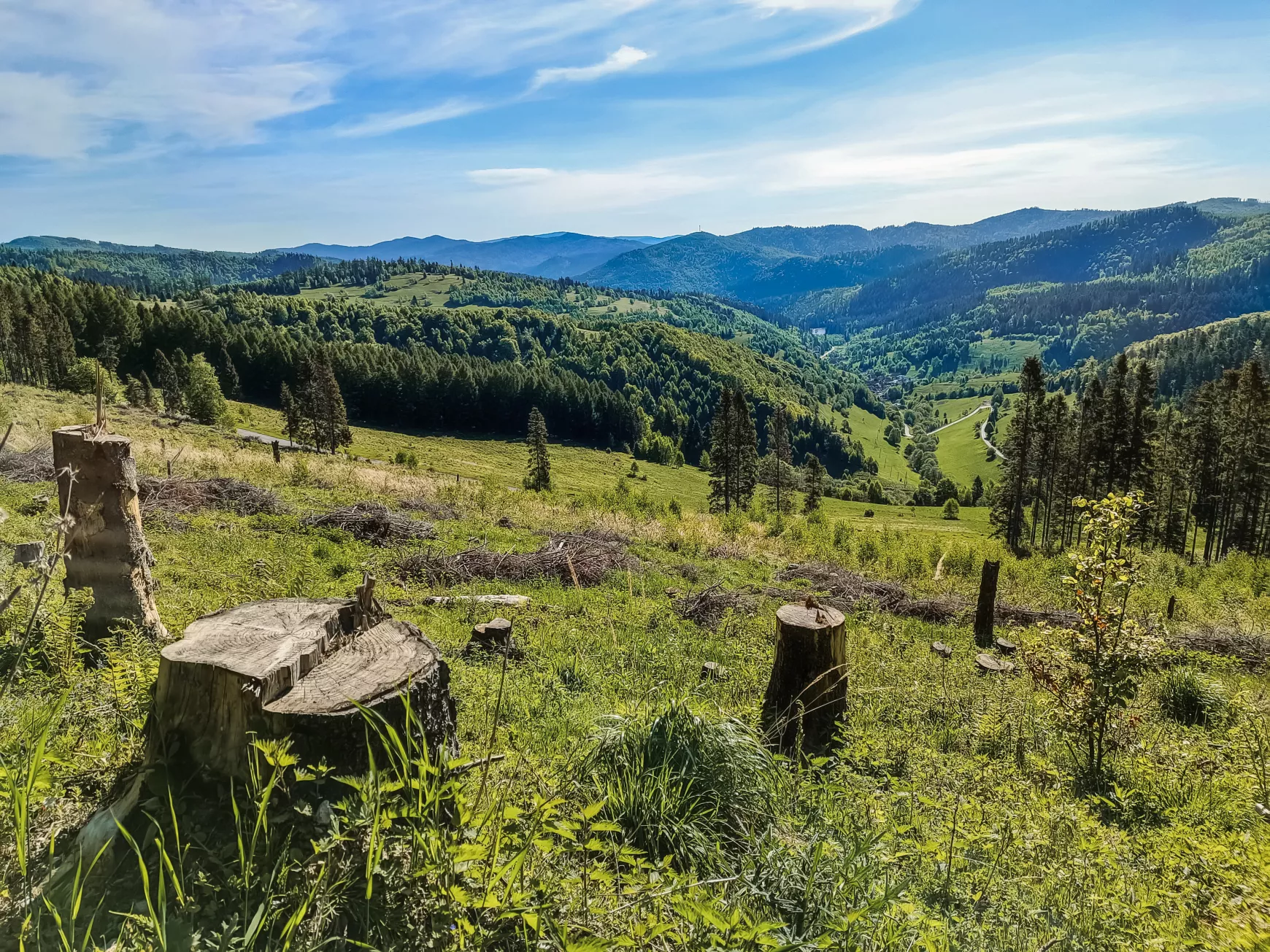Úhornái-hágó, pacsai domb, Krasznahorkaváralja, Dénes, útfelújítás