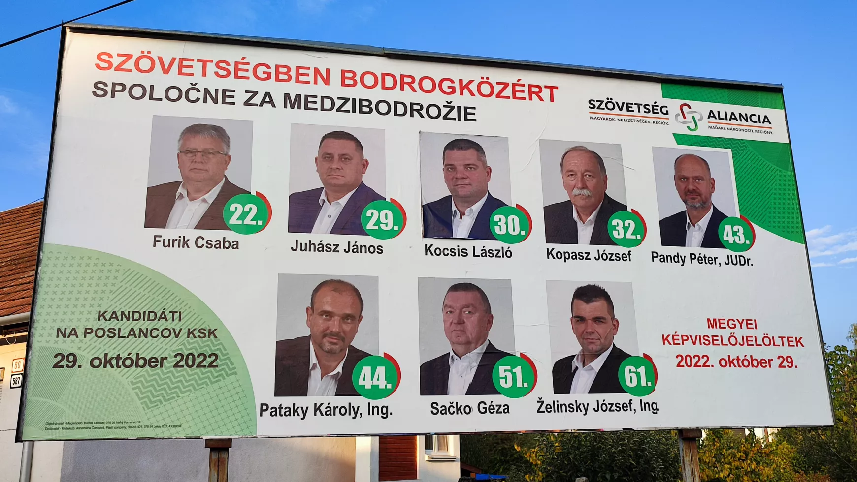 Bodrogköz - Szövetség 