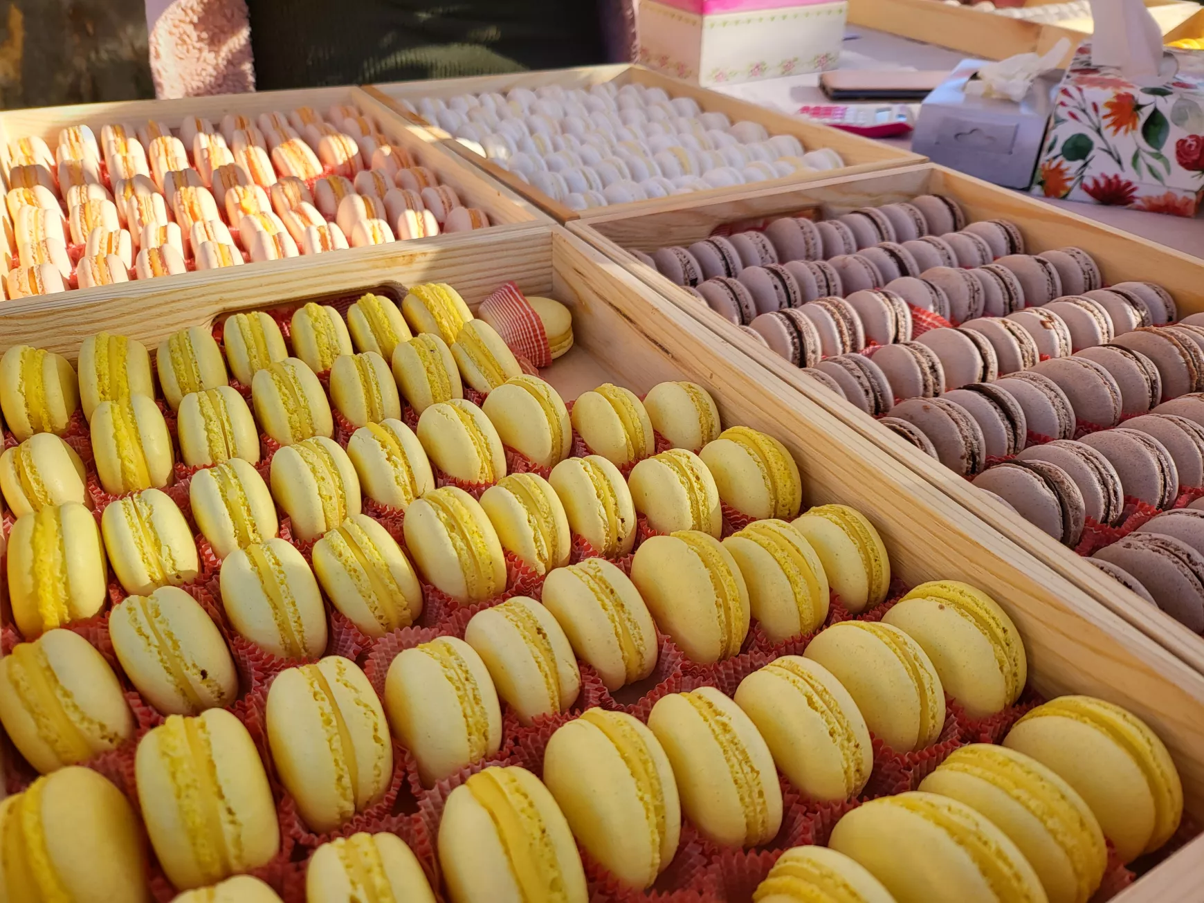 Tallósi őstermelői piac az Esterházy kastély udvarán
