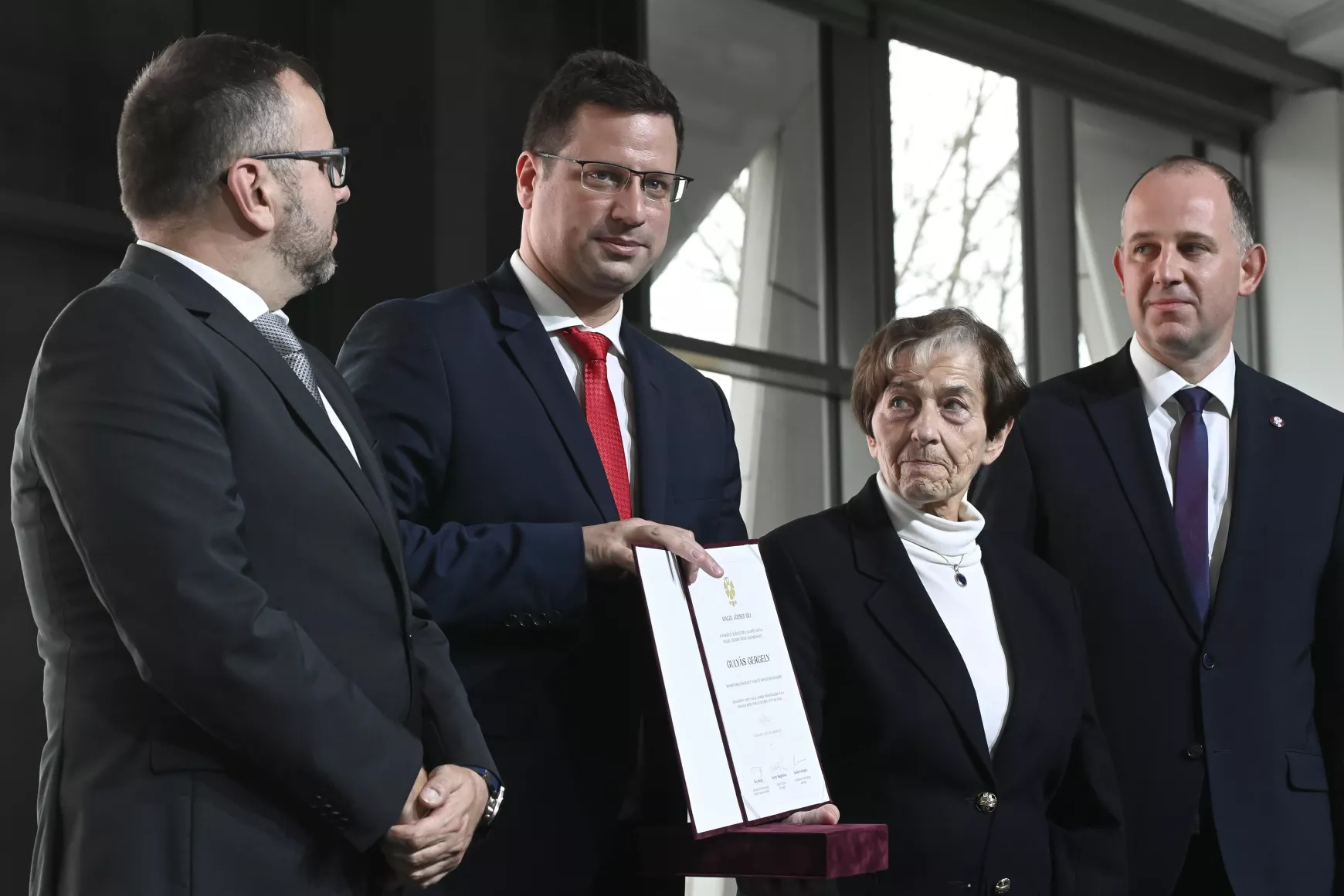 Gulyás Gergely a díjazott