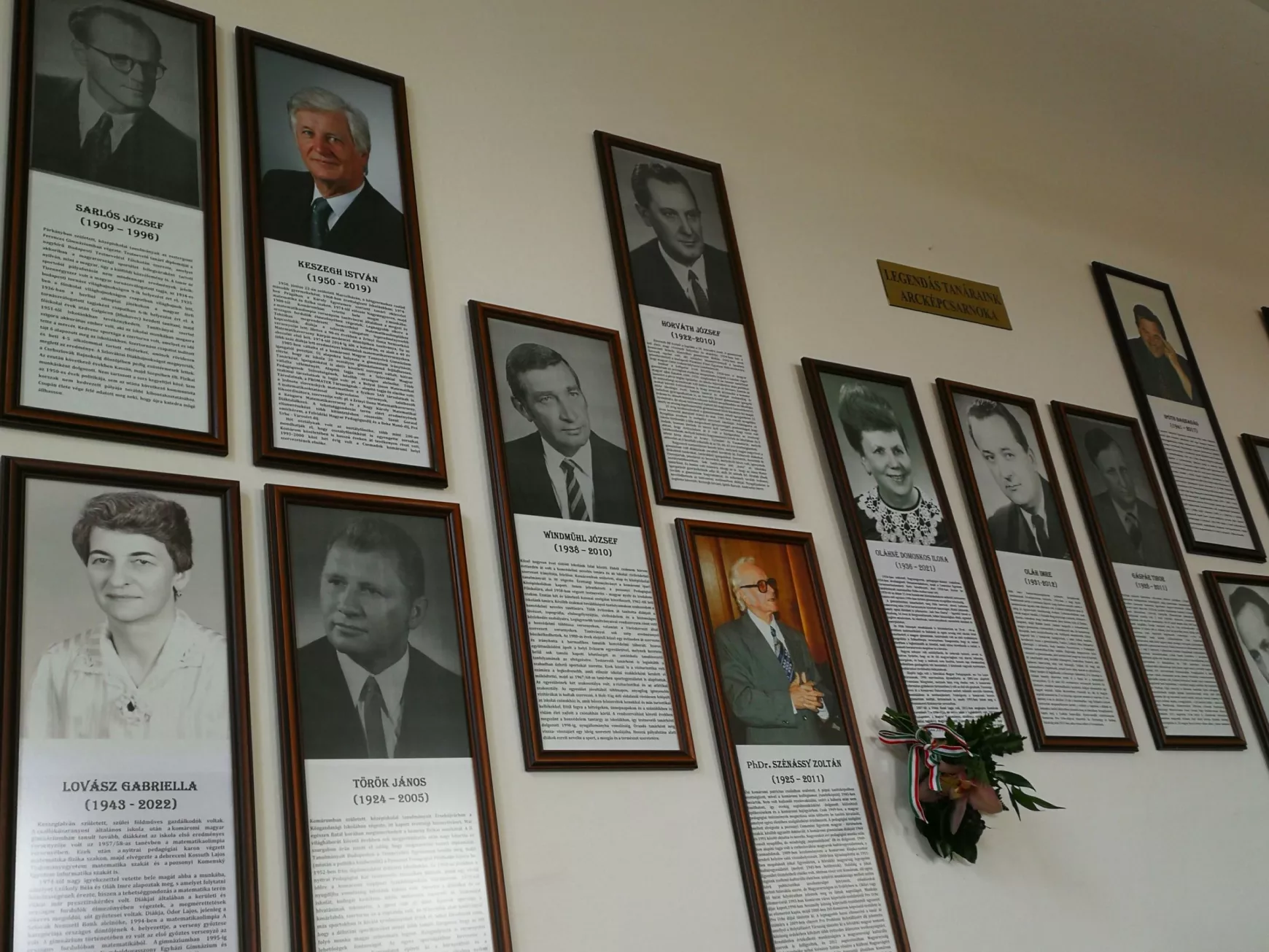 Lovász Gabriella emléktábla, Komárom