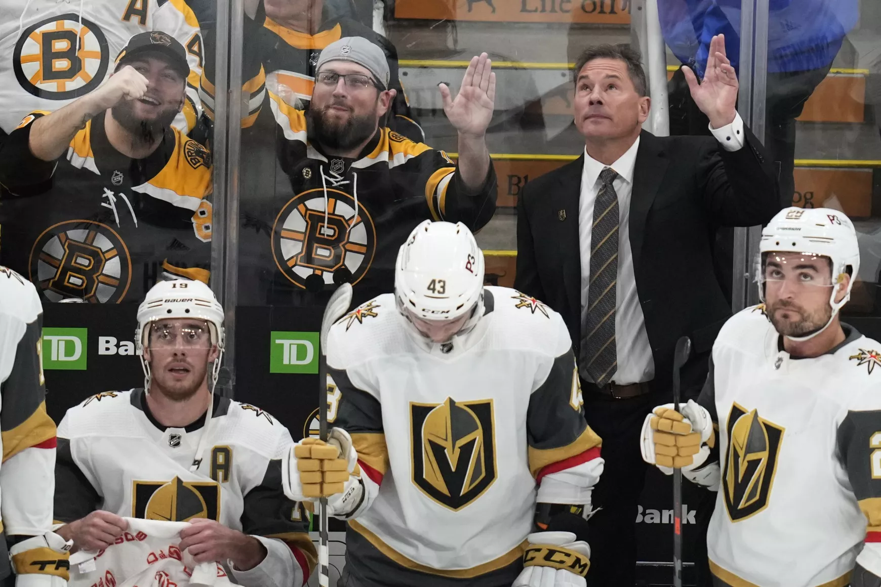 NHL Boston Bruins-Vegas Golden Knights