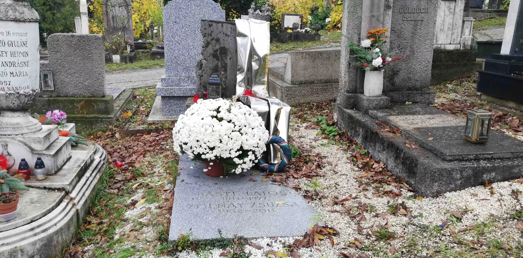 Básti Lajos sírja