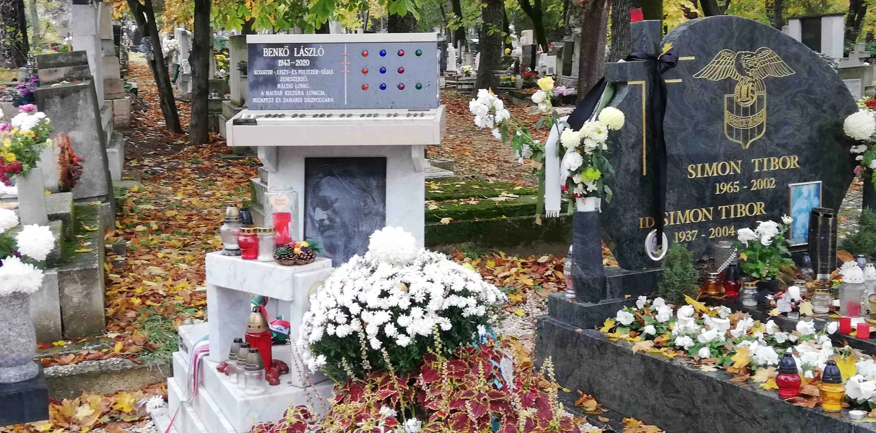 Benkő László sírja