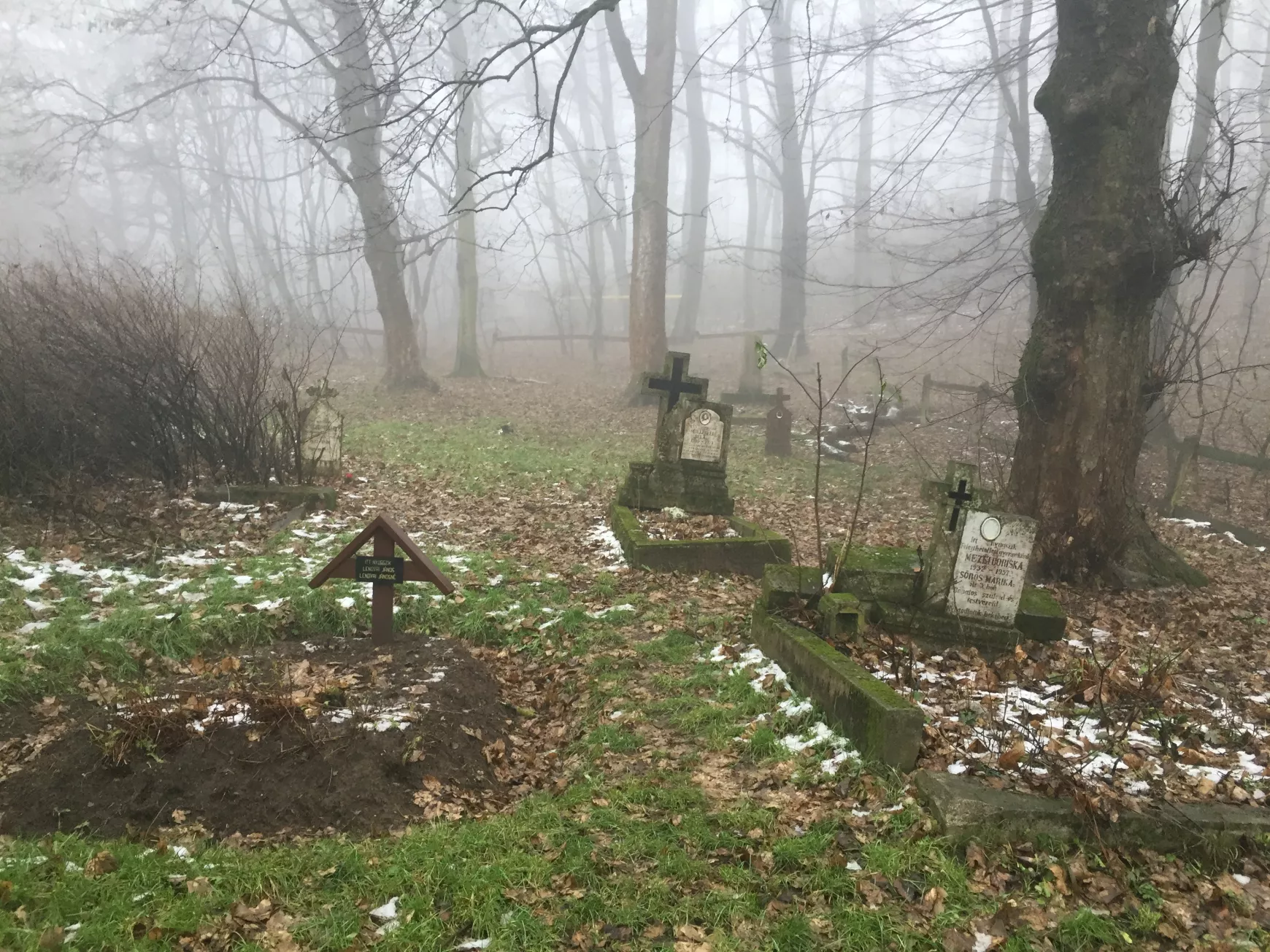elhagyott temető