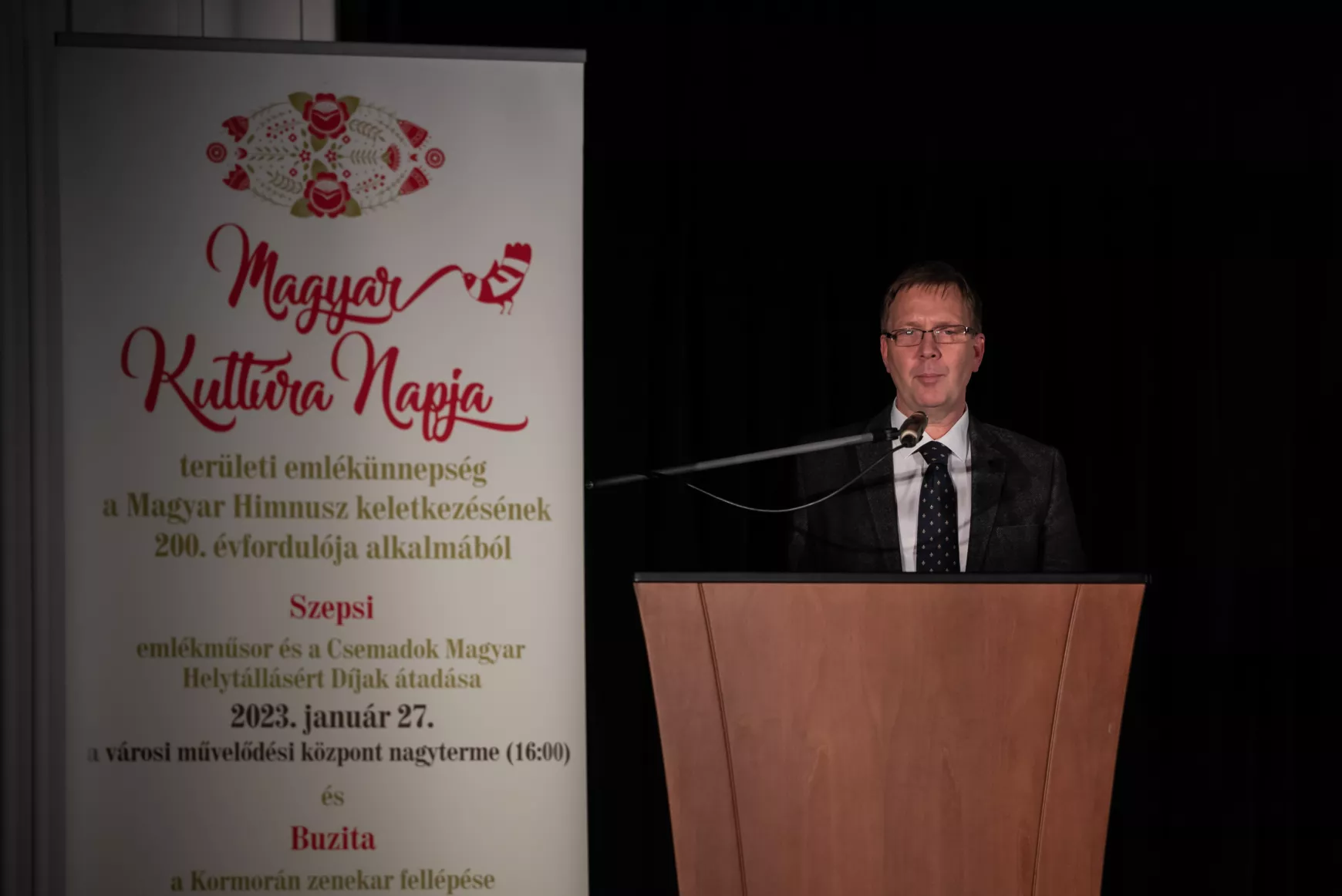 2023-01-27 Szepsi, magyar kultúra napja, ünnepség