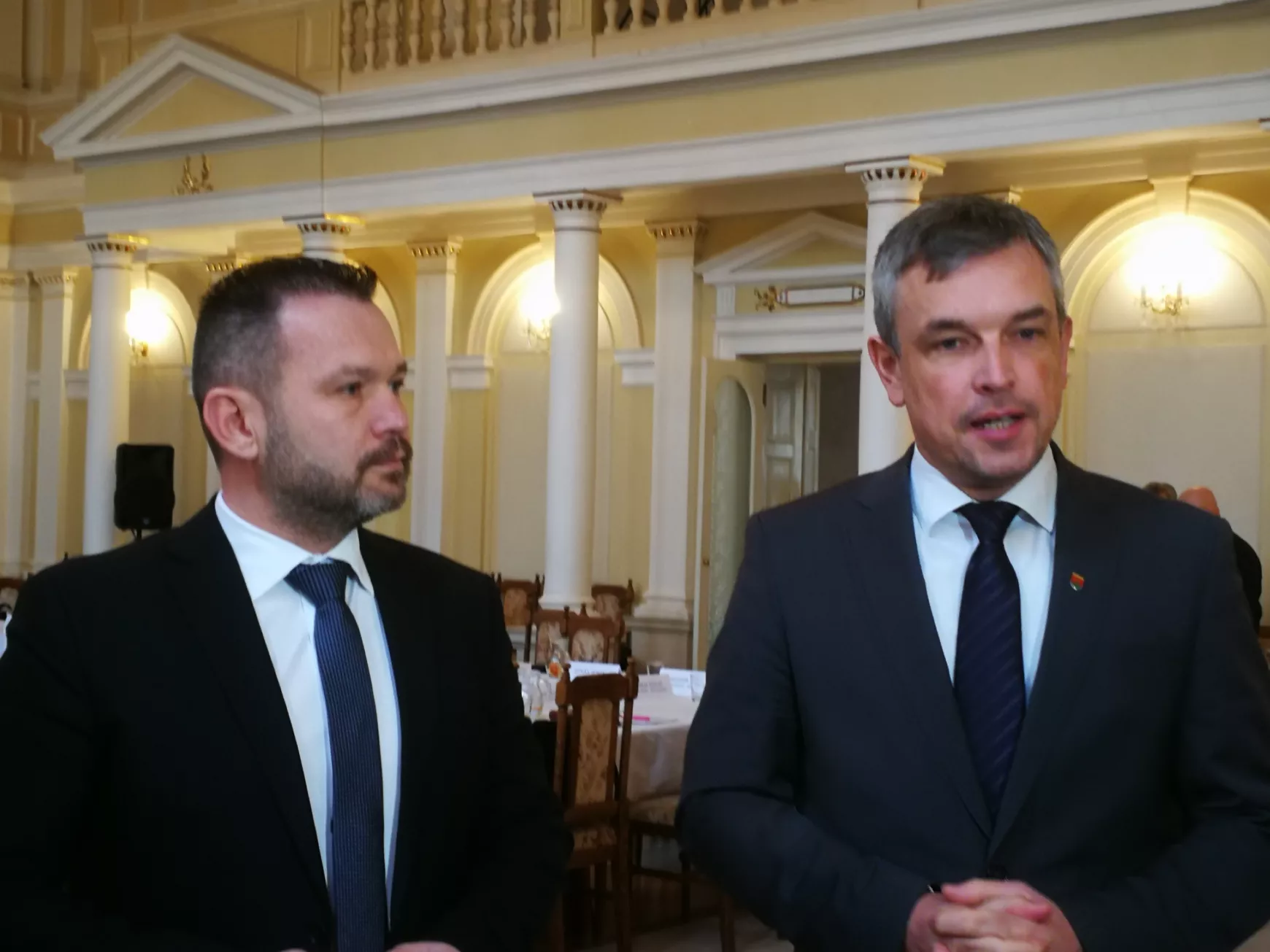 Branislav Becík megyefőnök ma a Komáromi járás polgármestereivel tanácskozott
