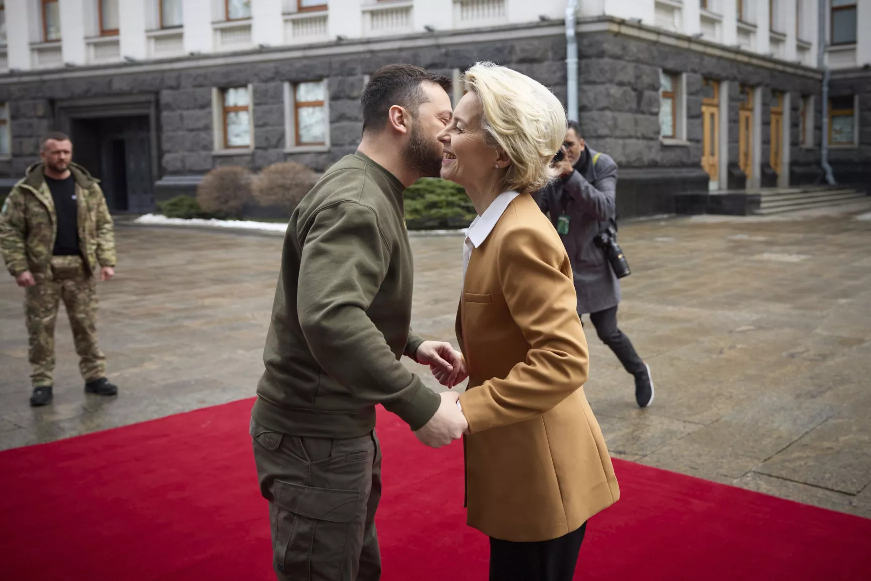 Ursula von der Leyen Volodimir Zelenszkij