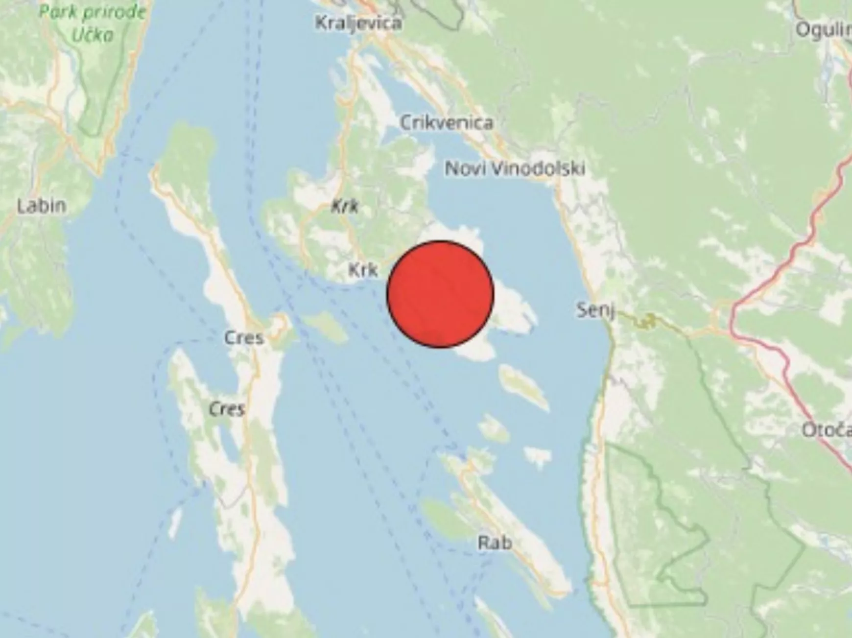 2023-02-16 Horvátország földrengés