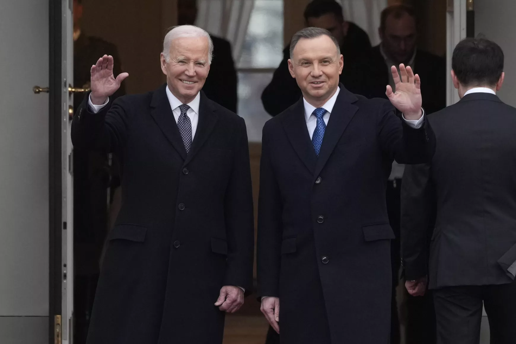 Duda és Biden Lengyelországban