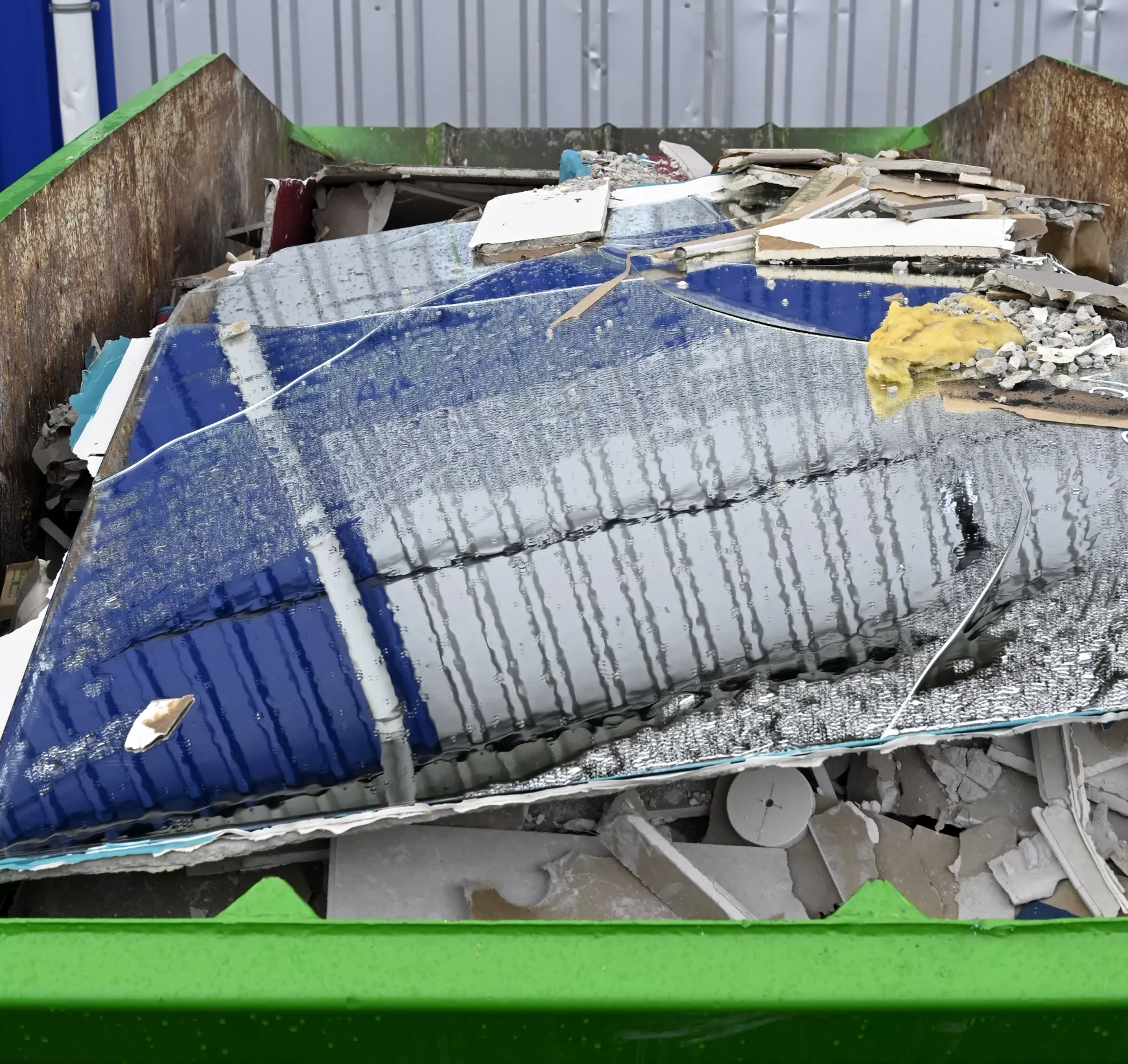 kassa hulladék szemét hulladékudvar