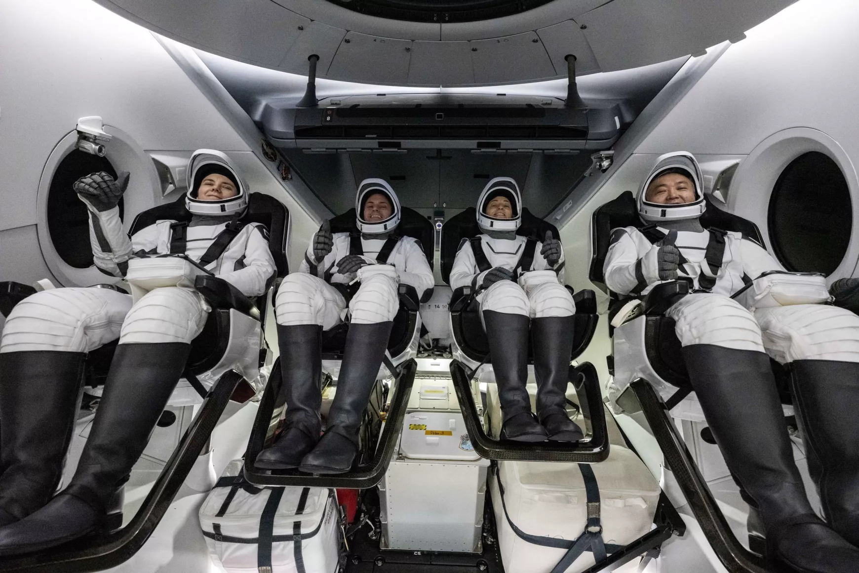 2023-03-12 ISS SpaceX visszatérés