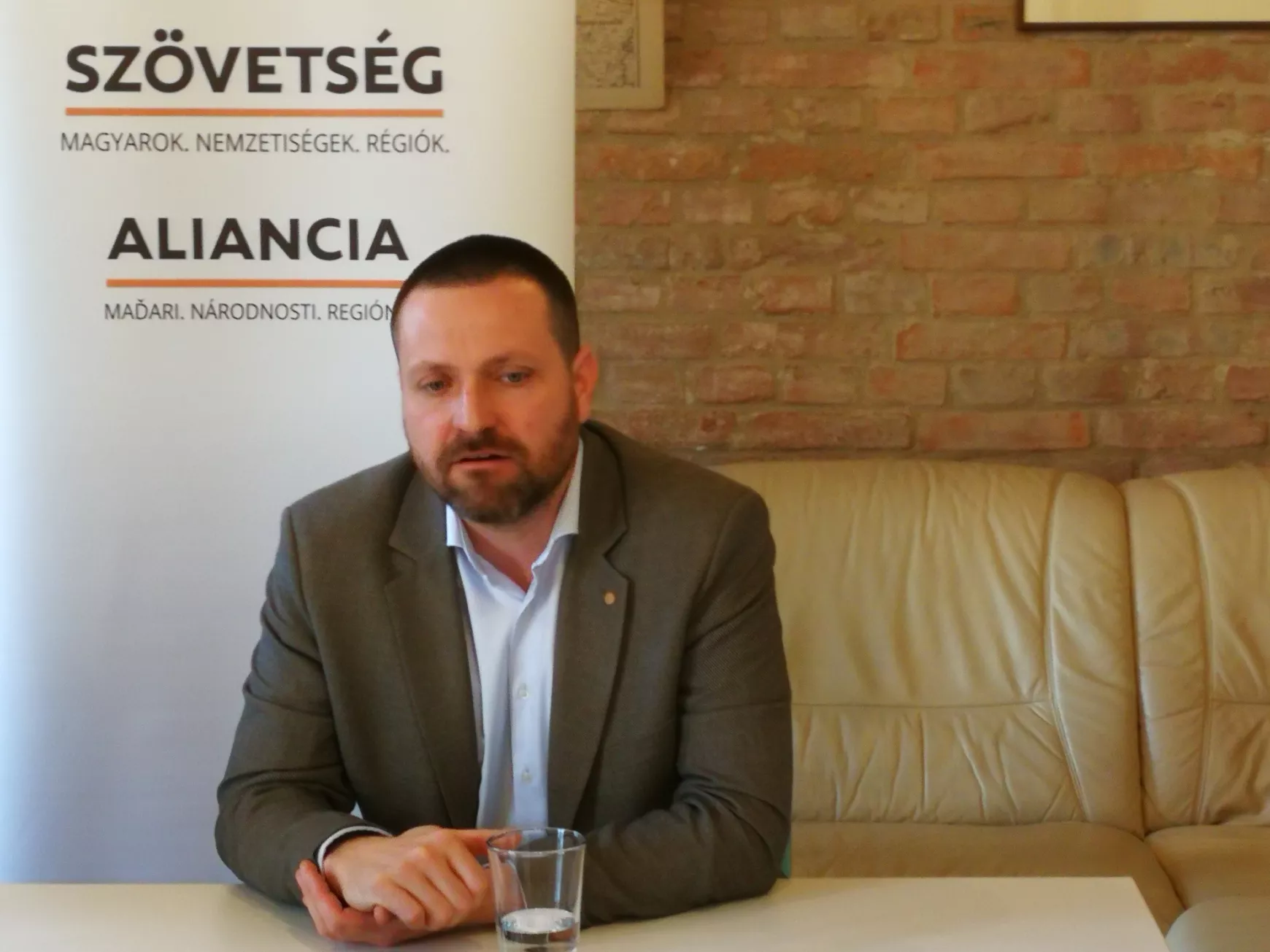 Komáromi és Nyitra megyei önkormányzati témákról tájékoztatott Andruskó Imre és Orosz Örs képviselő