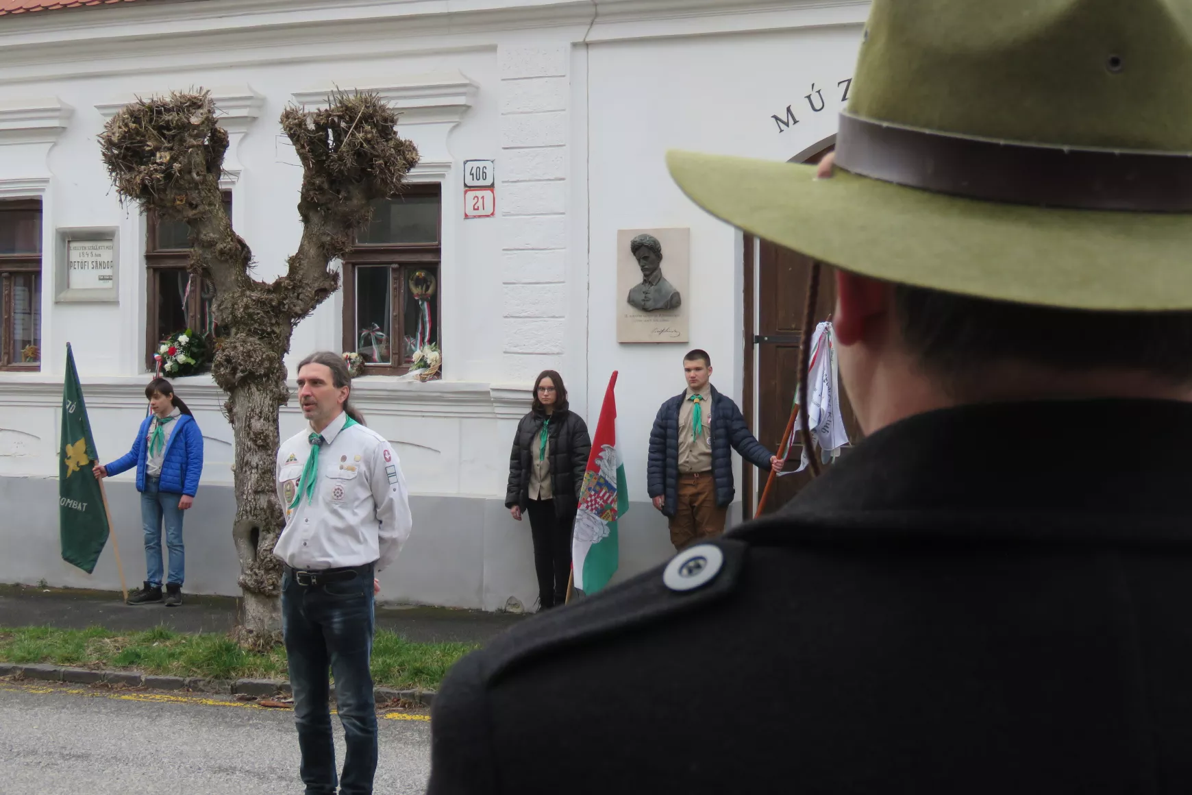 Cserkészek megemlékezése Rimaszombat