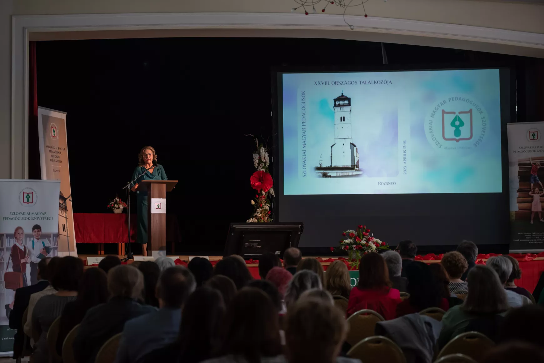 2023-04-15 Rozsnyó, pedagógustalálkozó, SZMPSZ, XXVIII. Szlovákiai Magyar Pedagógusok Országos Találkozója