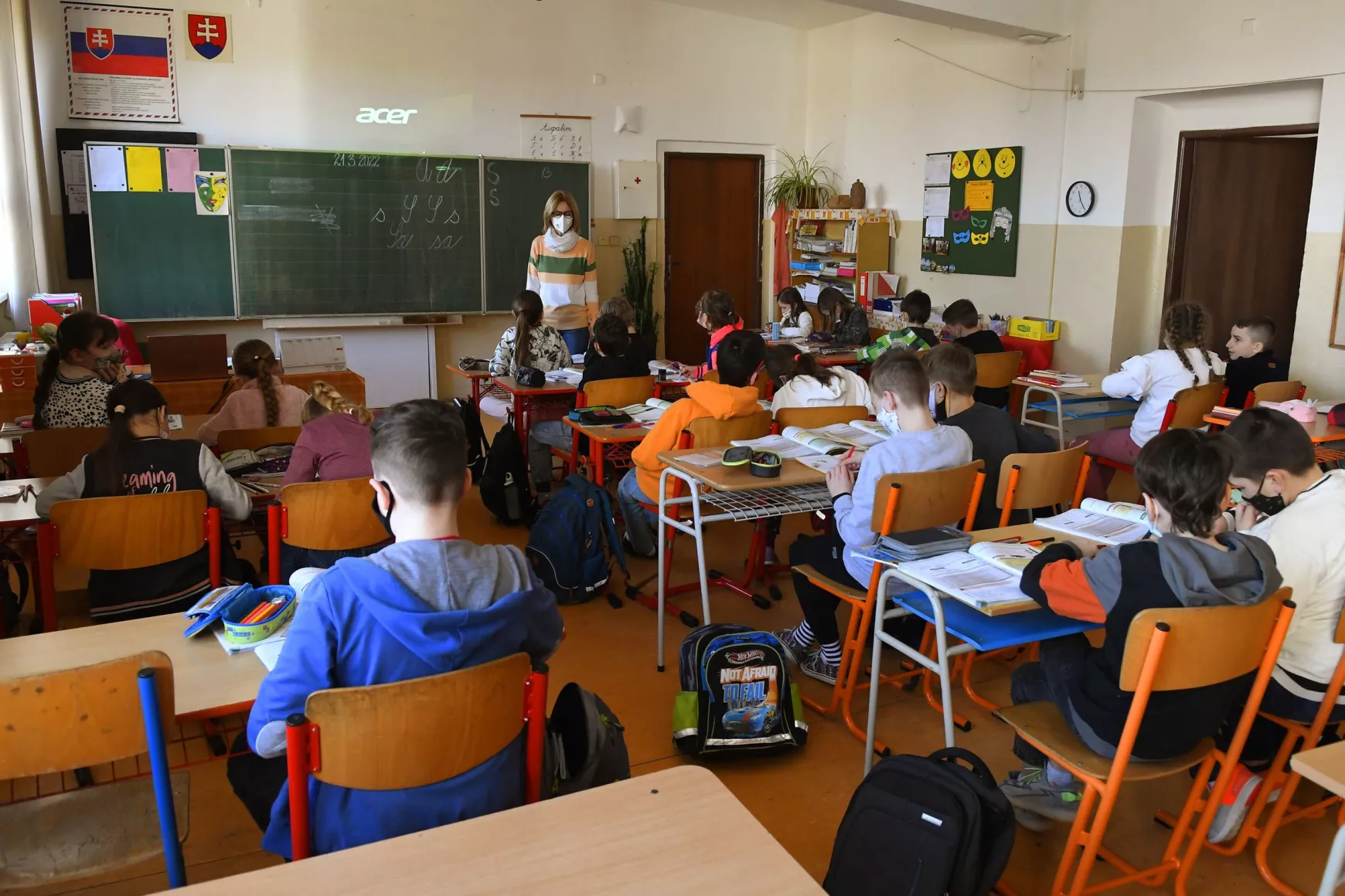 ukrán iskolások
