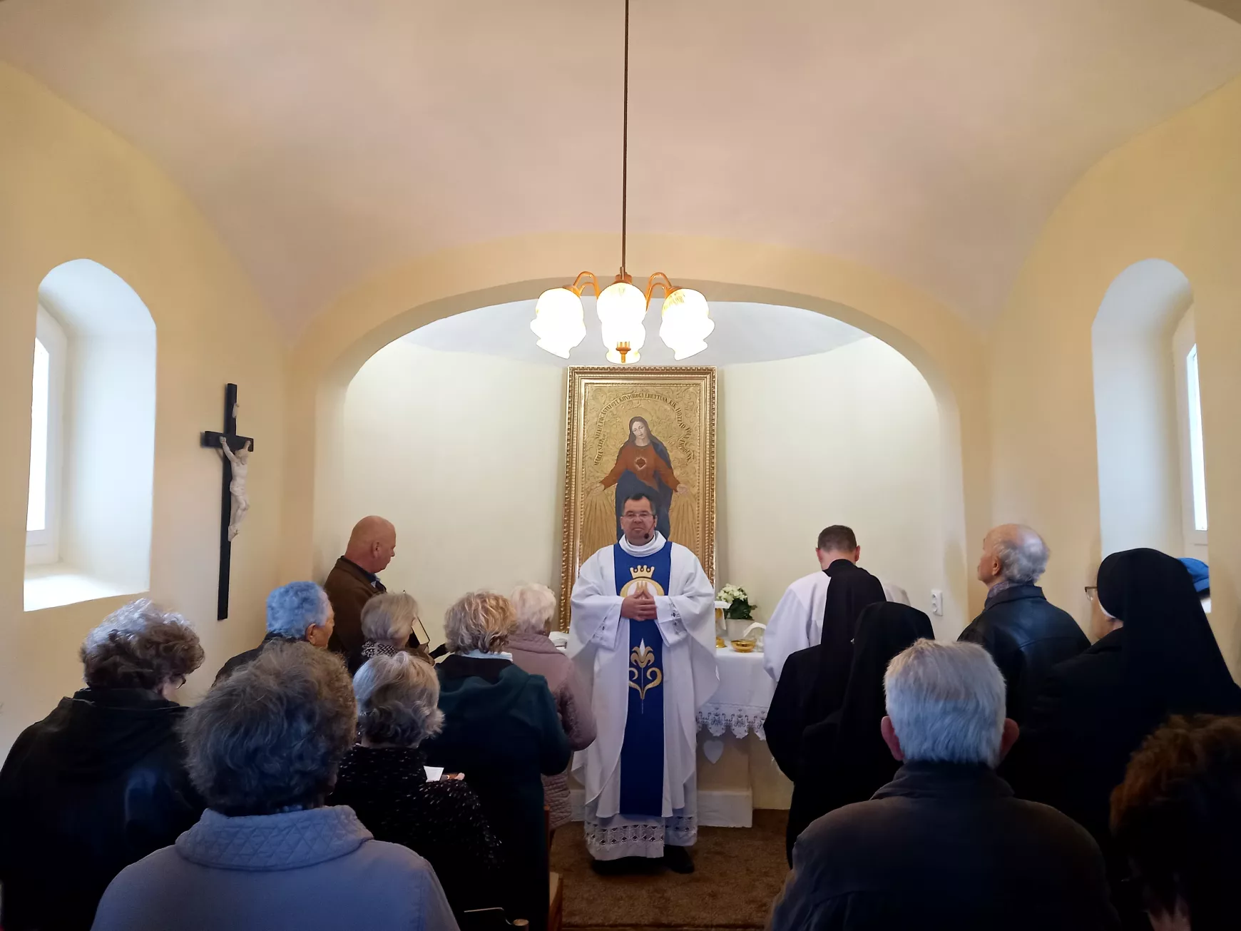 Pozsonypüspöki kápolna felújítása