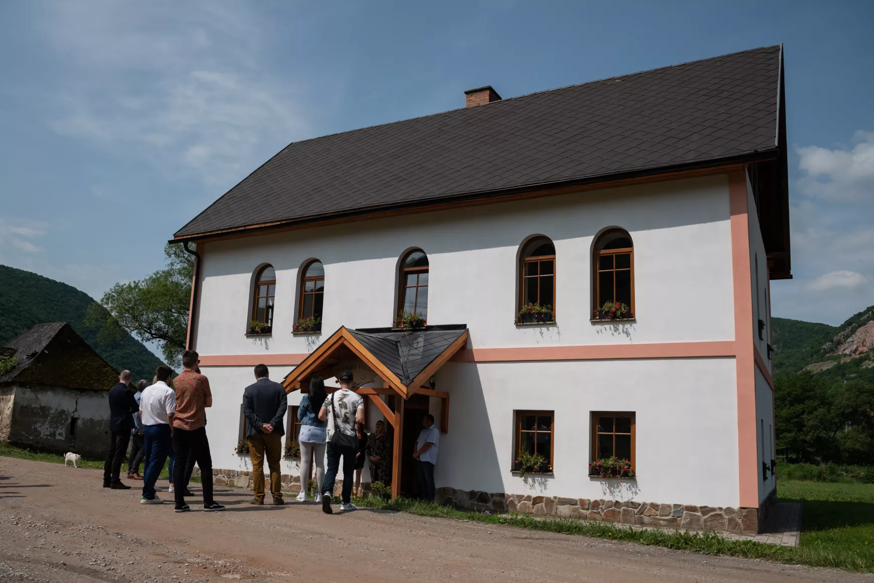 Gombaszög, Andrássy-kúria, intézőlak, felújítás